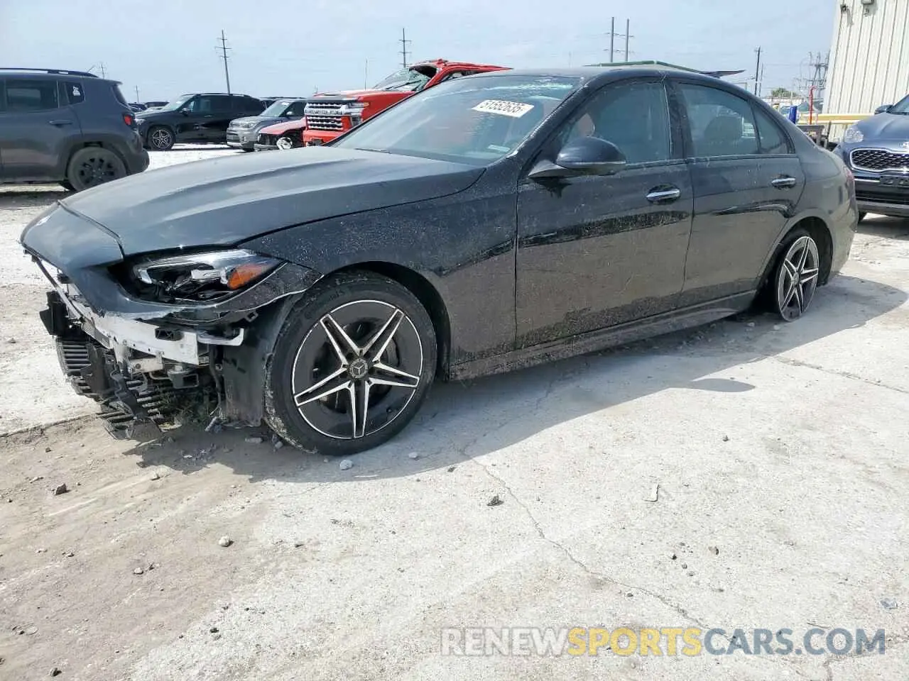 1 Photograph of a damaged car W1KAF4GB2RR218022 MERCEDES-BENZ C-CLASS 2024