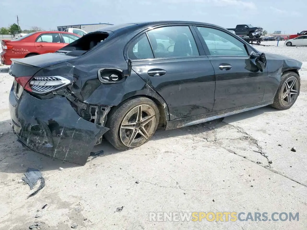 3 Photograph of a damaged car W1KAF4GB2RR218022 MERCEDES-BENZ C-CLASS 2024