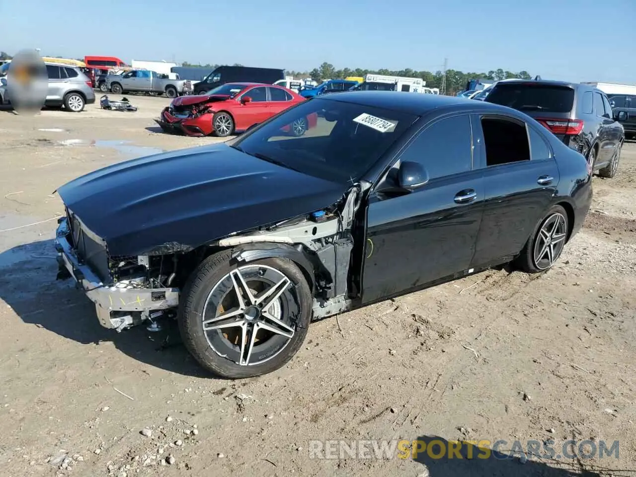 1 Фотография поврежденного автомобиля W1KAF4GB3RR228204 MERCEDES-BENZ C-CLASS 2024