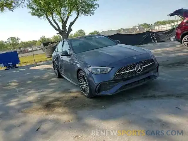 11 Фотография поврежденного автомобиля W1KAF4GB6RR172565 MERCEDES-BENZ C-CLASS 2024