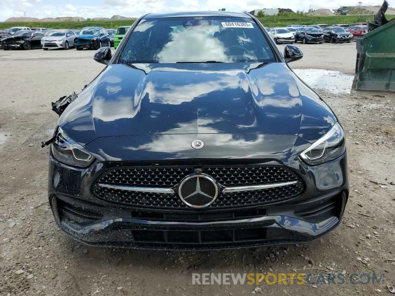 5 Photograph of a damaged car W1KAF4GB6RR214362 MERCEDES-BENZ C-CLASS 2024