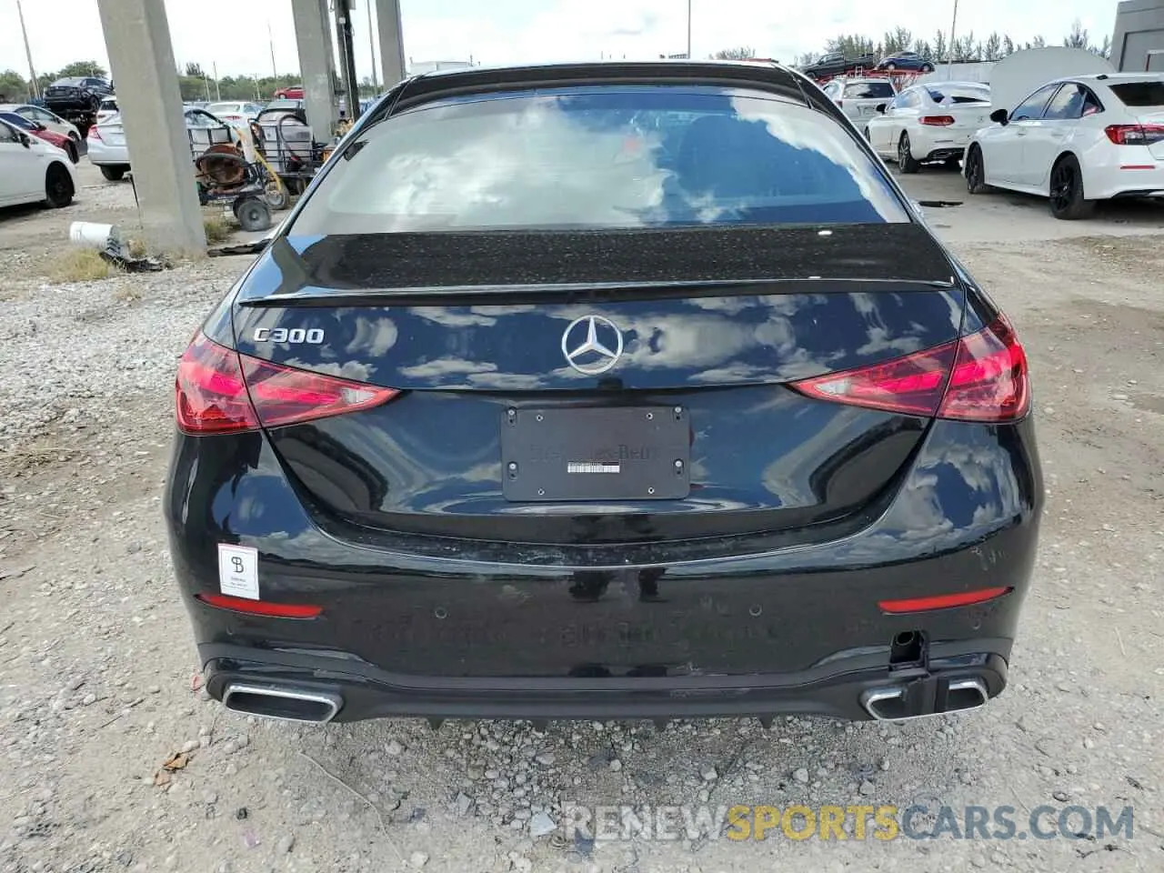 6 Photograph of a damaged car W1KAF4GB6RR214362 MERCEDES-BENZ C-CLASS 2024