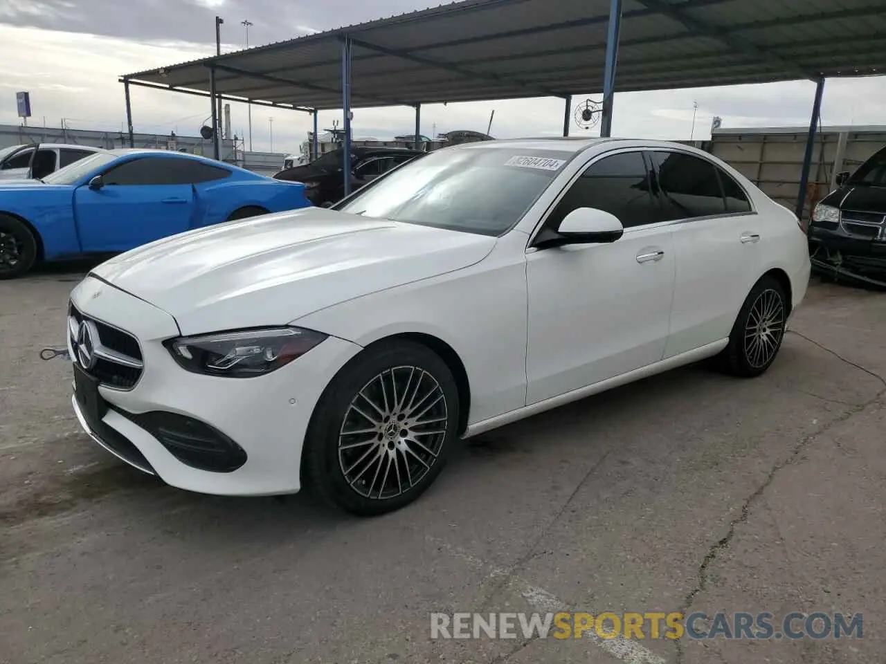 1 Фотография поврежденного автомобиля W1KAF4GB6RR234904 MERCEDES-BENZ C-CLASS 2024
