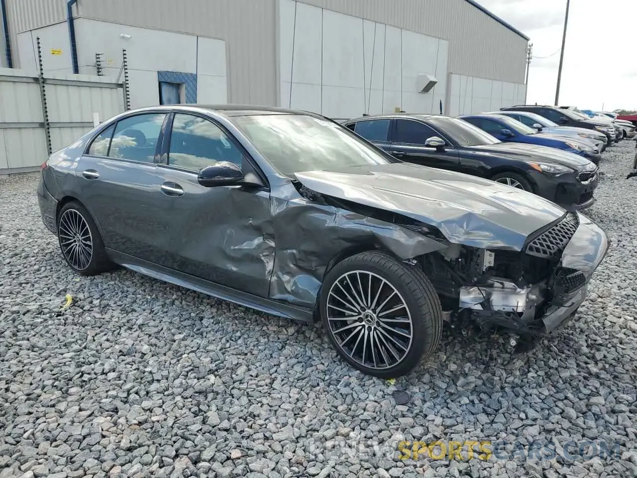 4 Photograph of a damaged car W1KAF4GB8RR159025 MERCEDES-BENZ C-CLASS 2024