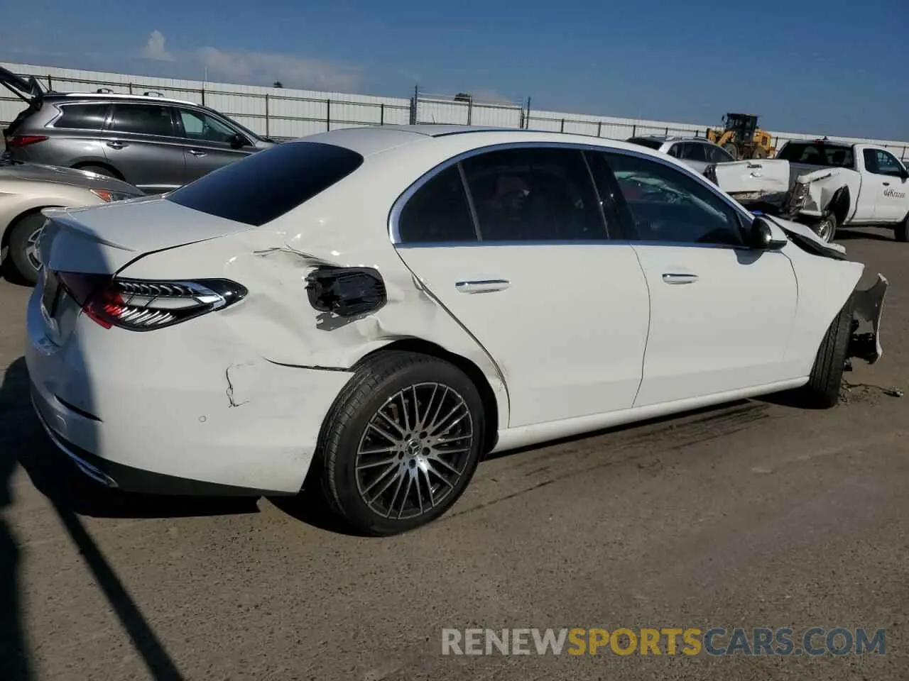 3 Photograph of a damaged car W1KAF4GB9RR200794 MERCEDES-BENZ C-CLASS 2024