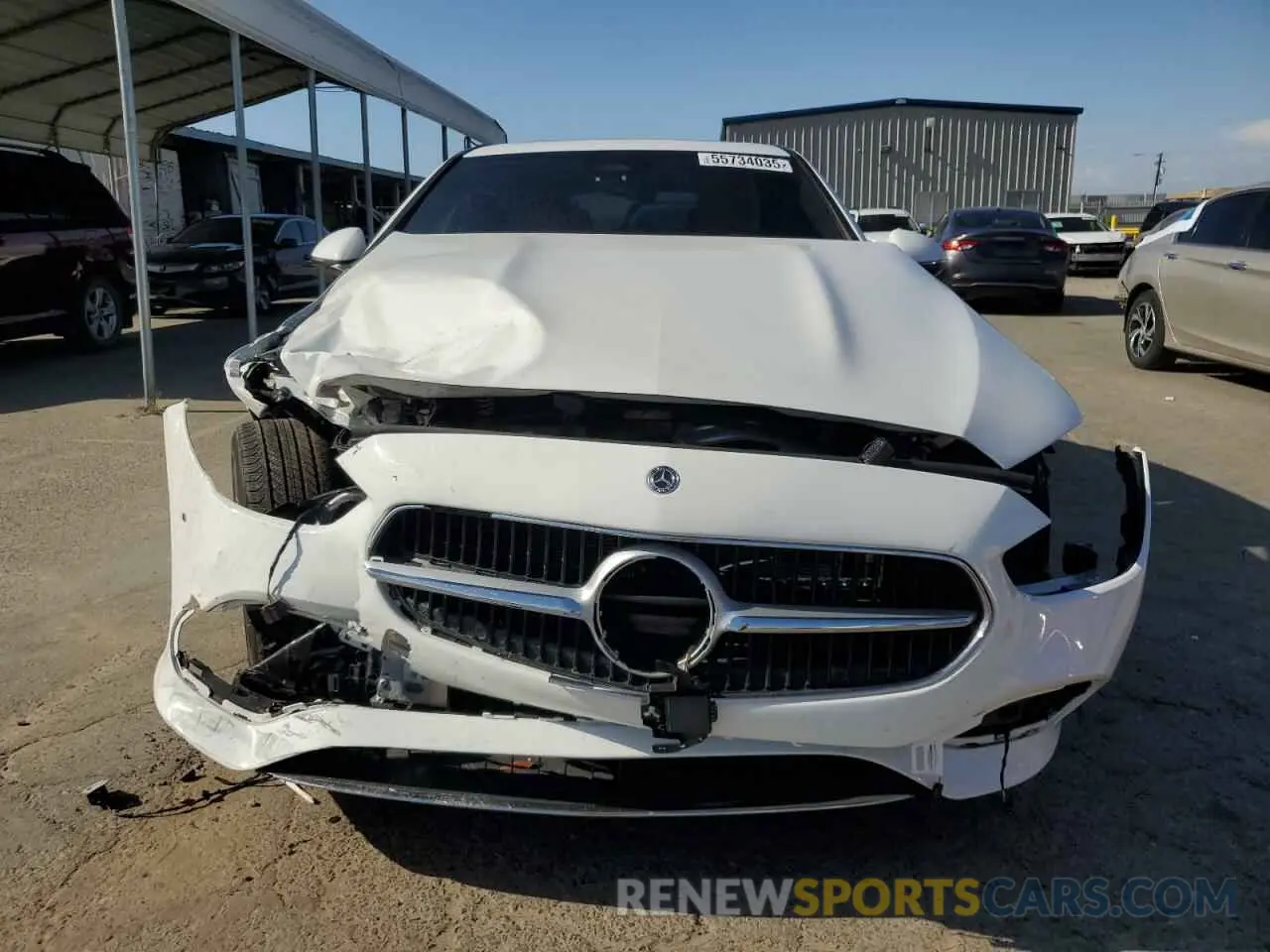 5 Photograph of a damaged car W1KAF4GB9RR200794 MERCEDES-BENZ C-CLASS 2024