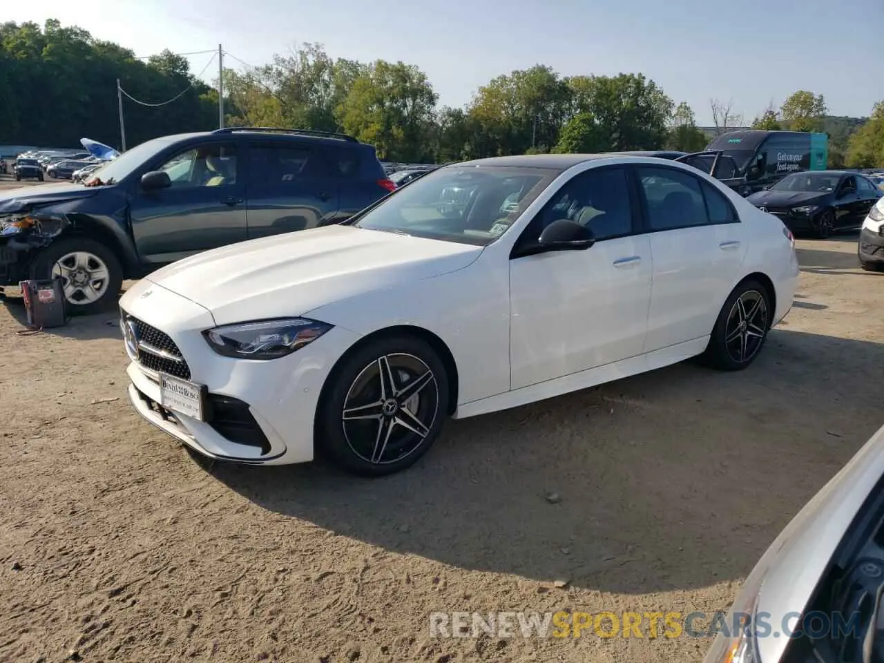 1 Фотография поврежденного автомобиля W1KAF4HB2RR205883 MERCEDES-BENZ C-CLASS 2024