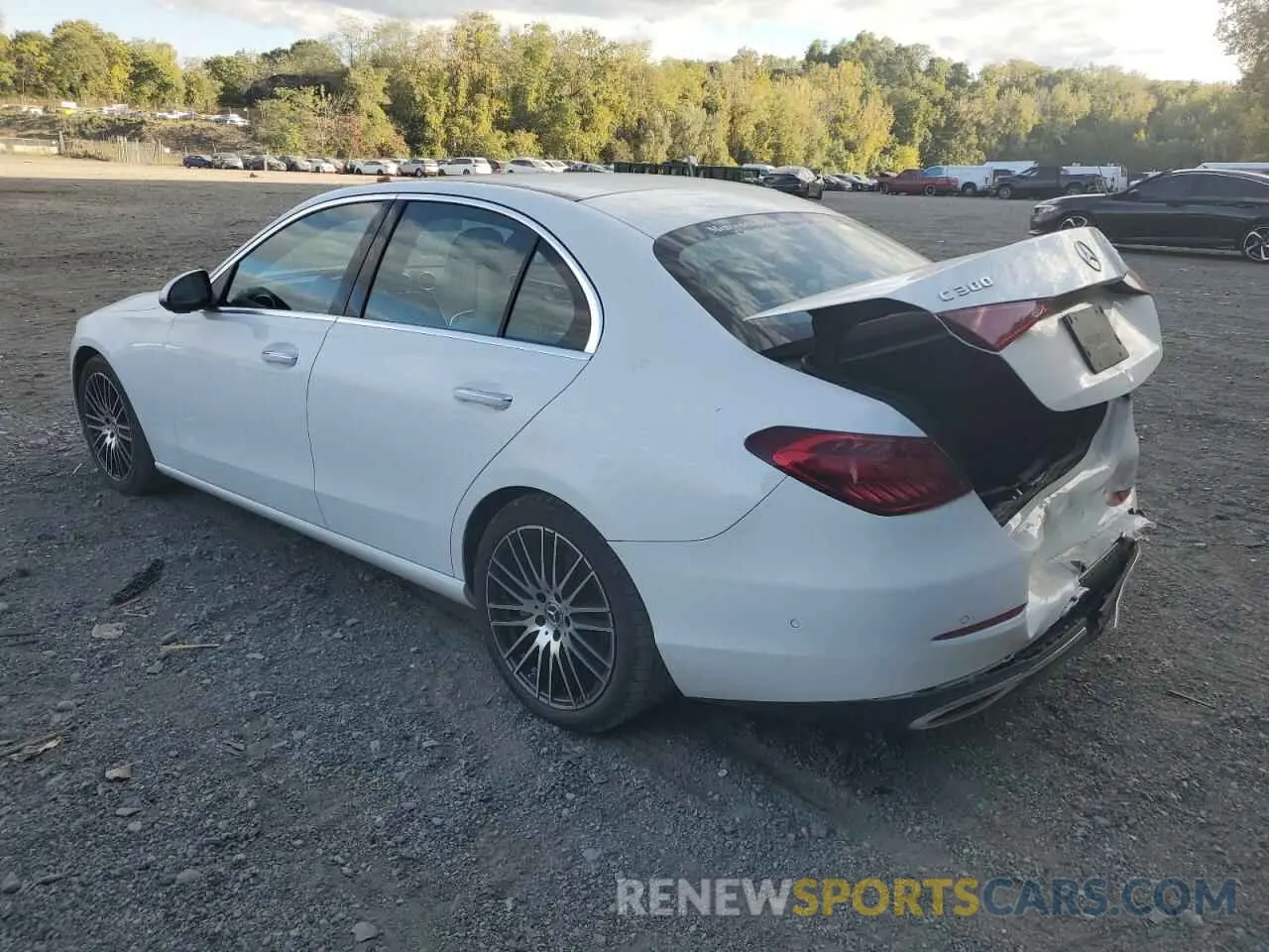 2 Photograph of a damaged car W1KAF4HB5RR181871 MERCEDES-BENZ C-CLASS 2024
