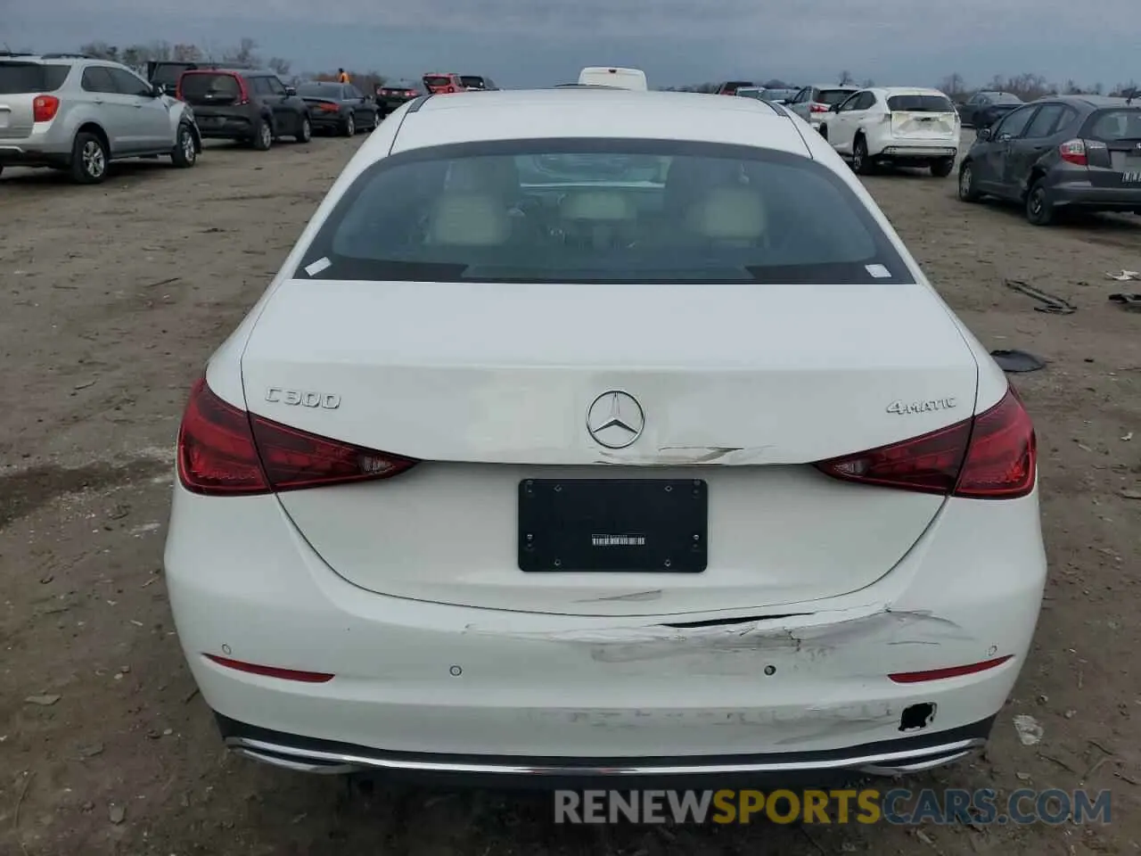 6 Фотография поврежденного автомобиля W1KAF4HB6RR220208 MERCEDES-BENZ C-CLASS 2024