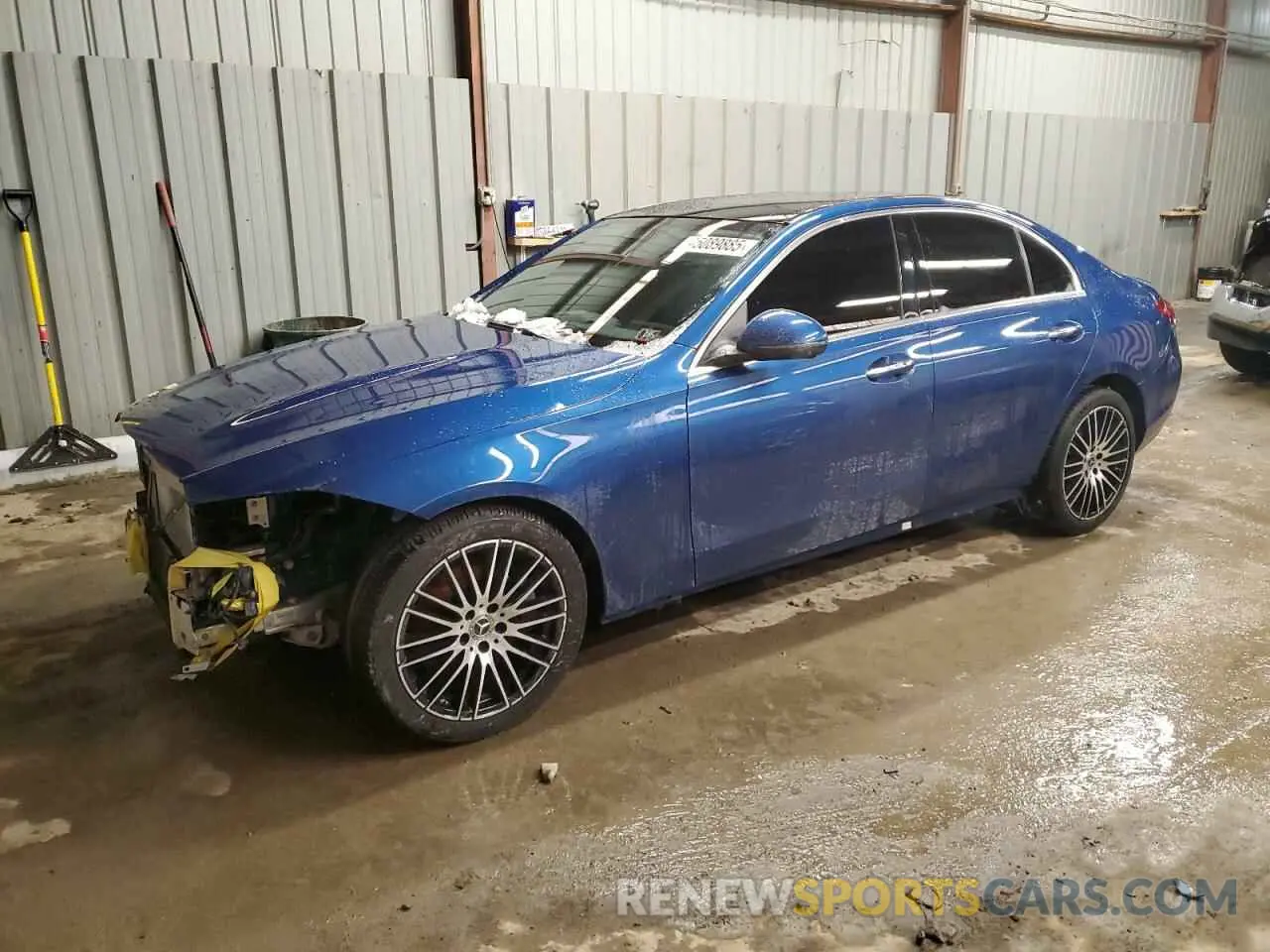1 Photograph of a damaged car W1KAF4HBXRR158103 MERCEDES-BENZ C-CLASS 2024