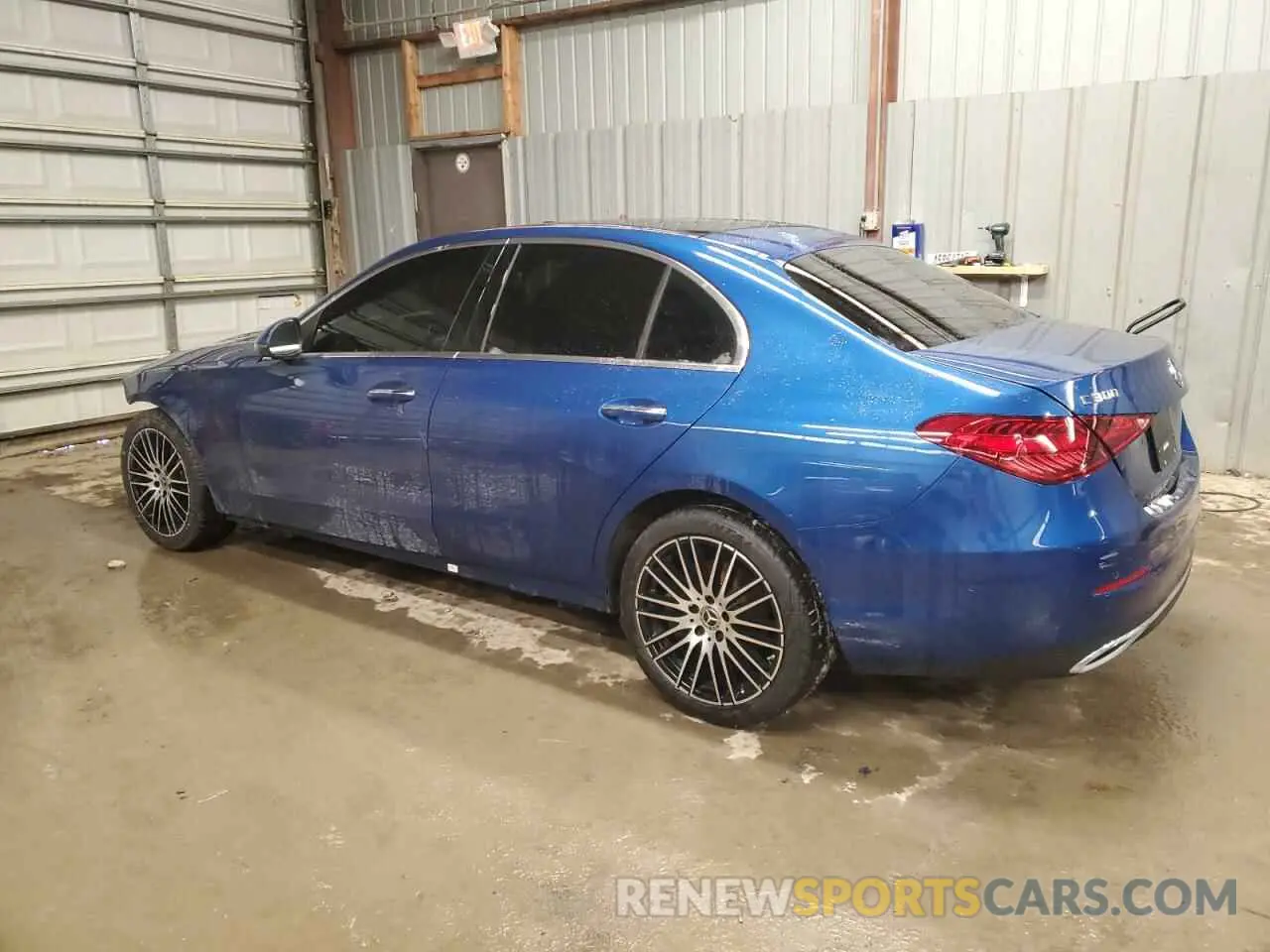 2 Photograph of a damaged car W1KAF4HBXRR158103 MERCEDES-BENZ C-CLASS 2024
