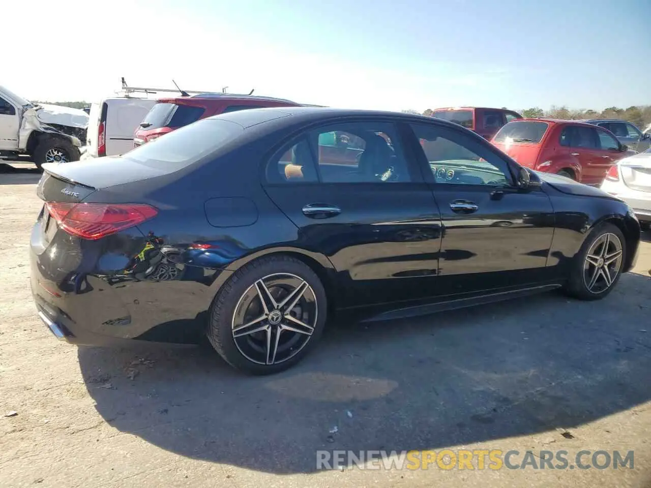 3 Photograph of a damaged car W1KAF4HBXRR177105 MERCEDES-BENZ C-CLASS 2024