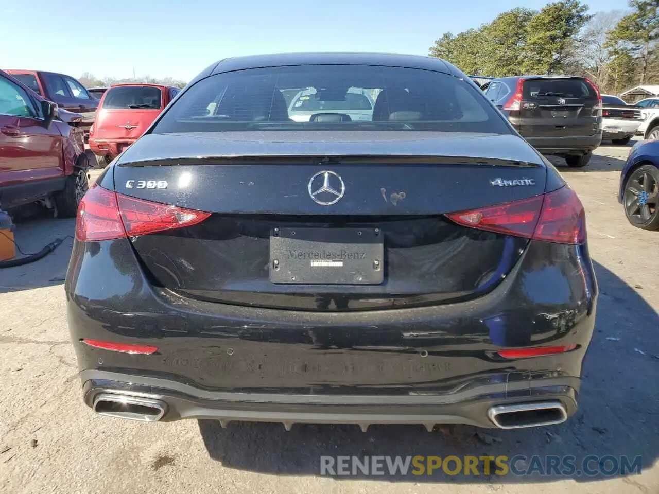 6 Photograph of a damaged car W1KAF4HBXRR177105 MERCEDES-BENZ C-CLASS 2024