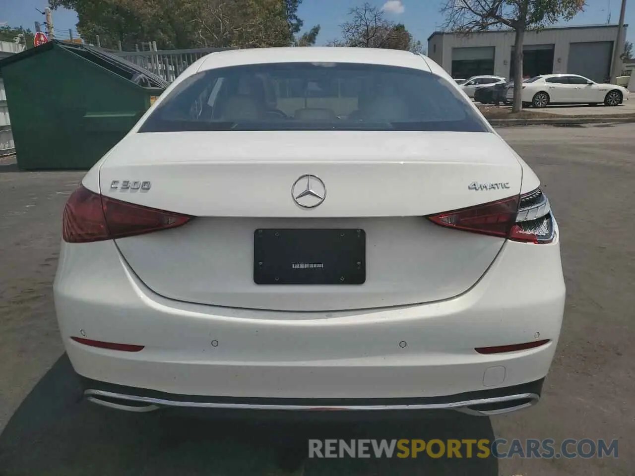 6 Photograph of a damaged car W1KAF4HBXRR224584 MERCEDES-BENZ C-CLASS 2024