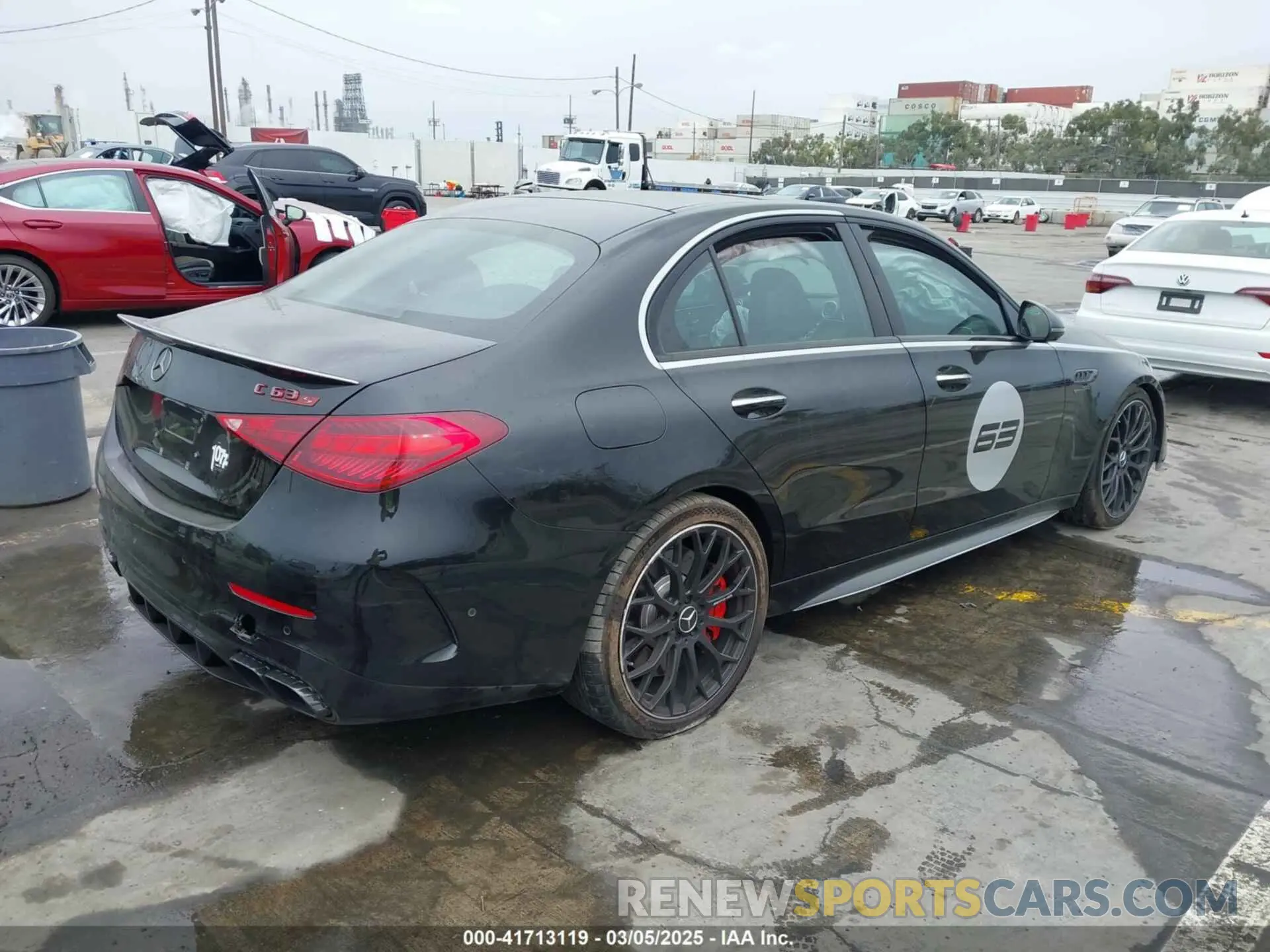 4 Фотография поврежденного автомобиля W1KAF8AB2RR225620 MERCEDES-BENZ C-CLASS 2024