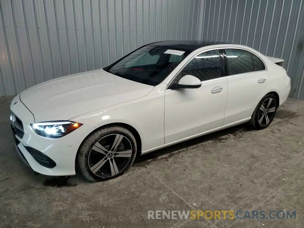 1 Фотография поврежденного автомобиля W1KAF4GB5SR238853 MERCEDES-BENZ C-CLASS 2025