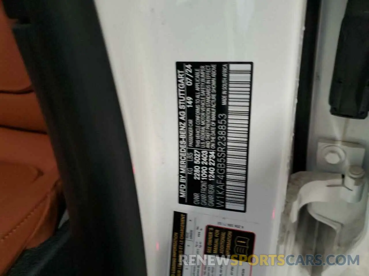 12 Фотография поврежденного автомобиля W1KAF4GB5SR238853 MERCEDES-BENZ C-CLASS 2025