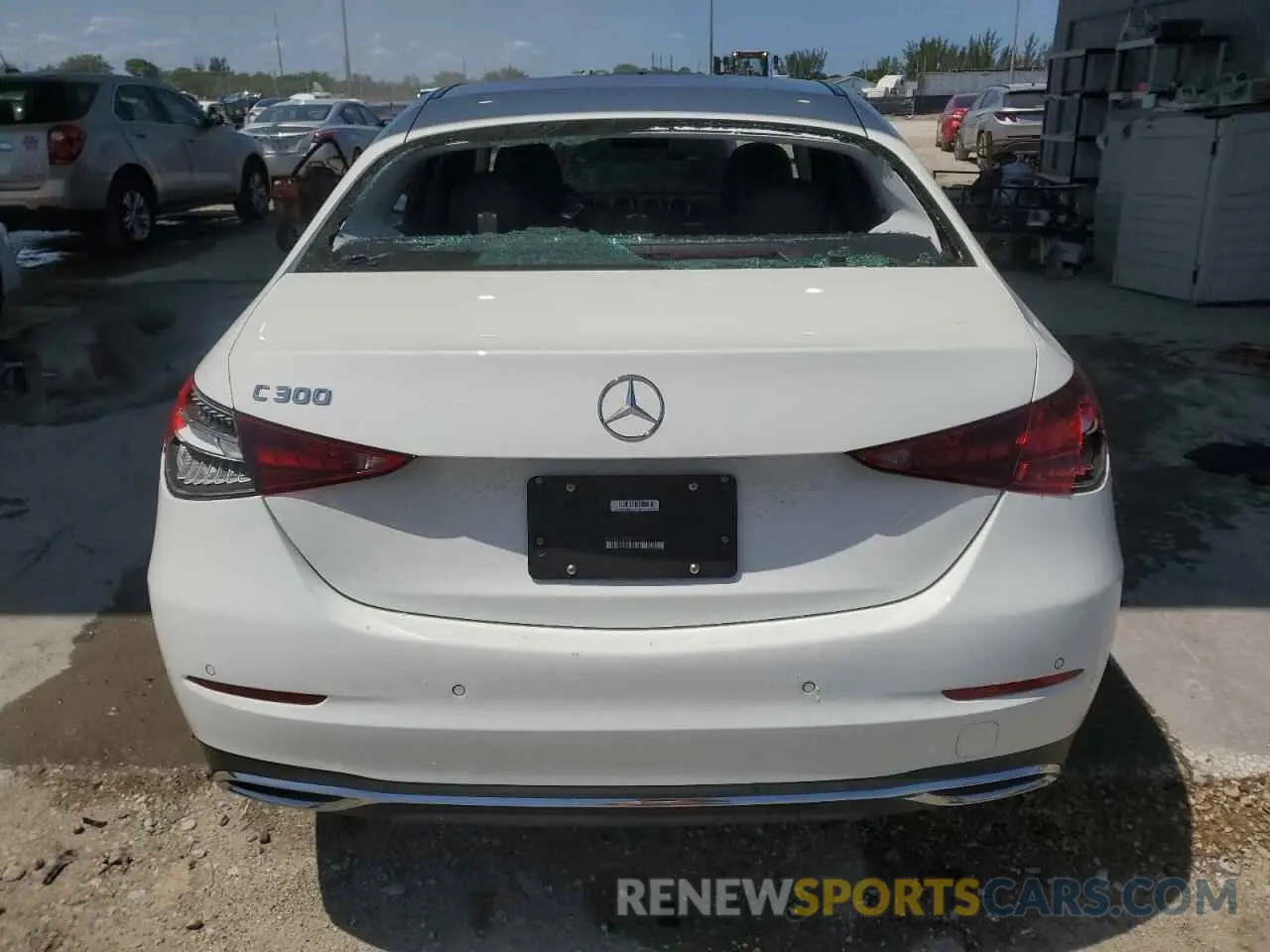 6 Фотография поврежденного автомобиля W1KAF4GB9SR247796 MERCEDES-BENZ C-CLASS 2025