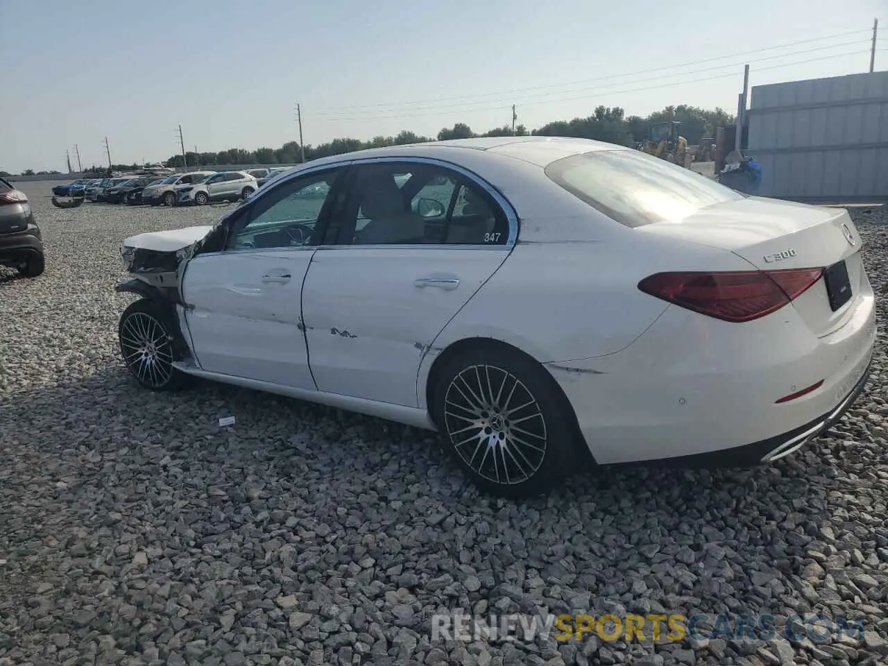 2 Фотография поврежденного автомобиля W1KAF4GBXSR238136 MERCEDES-BENZ C-CLASS 2025