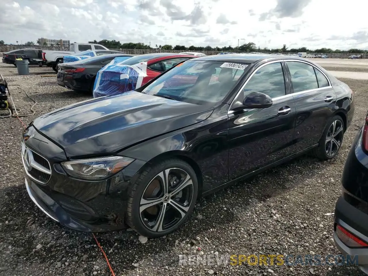 1 Photograph of a damaged car W1KAF4GBXSR252554 MERCEDES-BENZ C-CLASS 2025