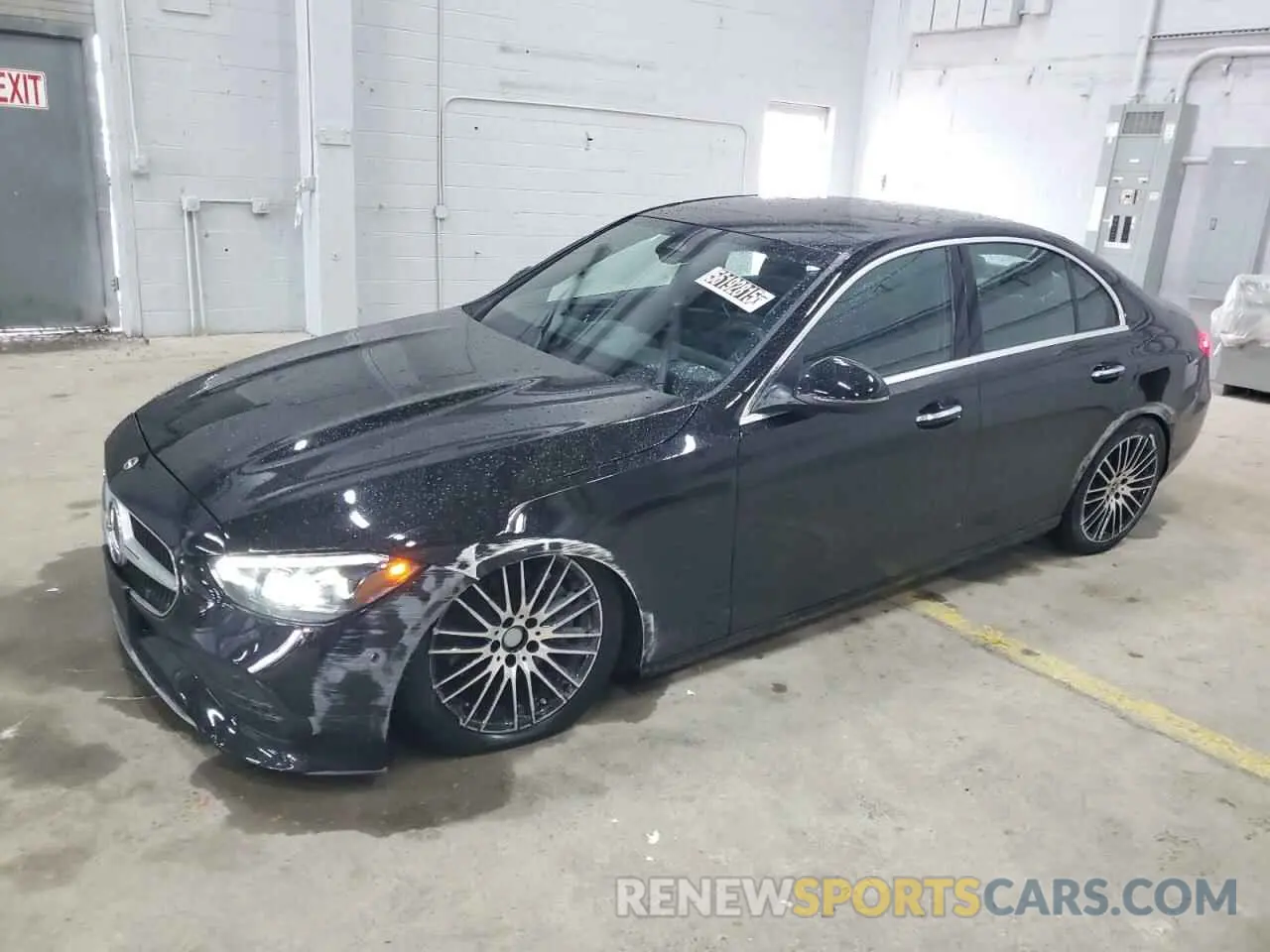 1 Photograph of a damaged car W1KAF4HB1SR249492 MERCEDES-BENZ C-CLASS 2025