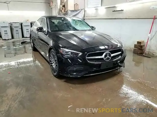 14 Photograph of a damaged car W1KAF4HB3SR242642 MERCEDES-BENZ C-CLASS 2025