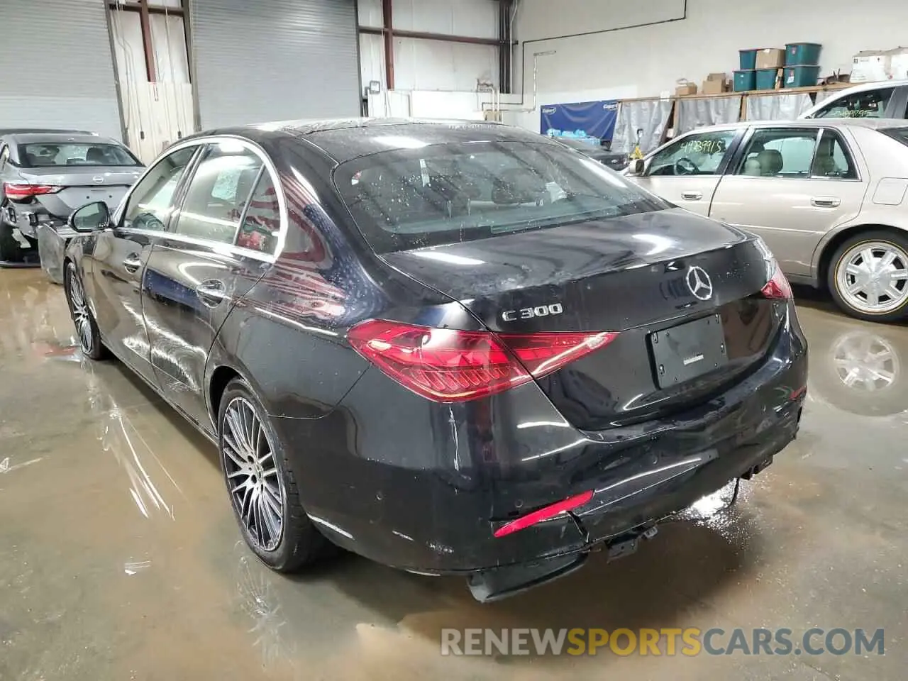 2 Photograph of a damaged car W1KAF4HB3SR242642 MERCEDES-BENZ C-CLASS 2025