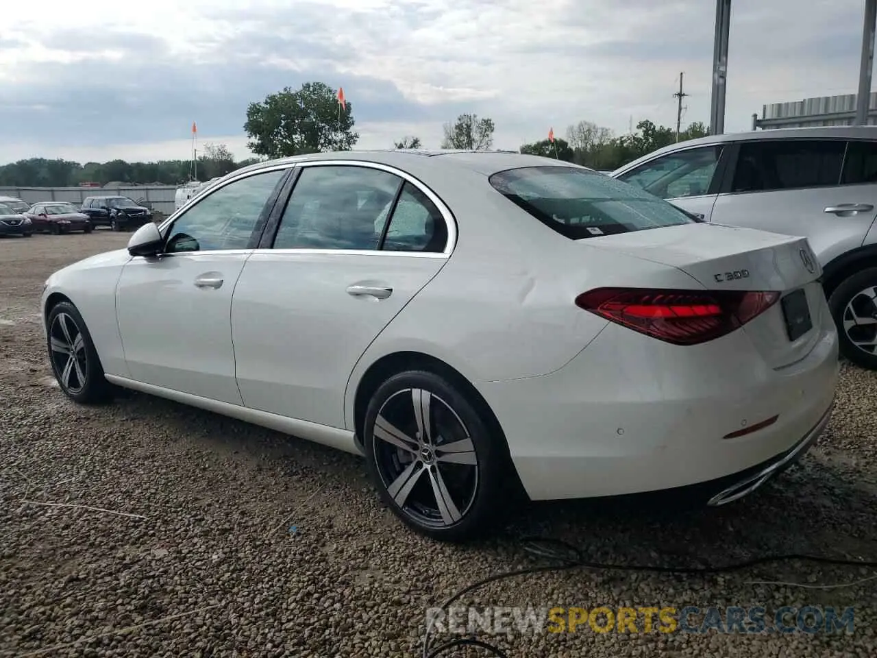 2 Photograph of a damaged car W1KAF4HB7SR250968 MERCEDES-BENZ C-CLASS 2025