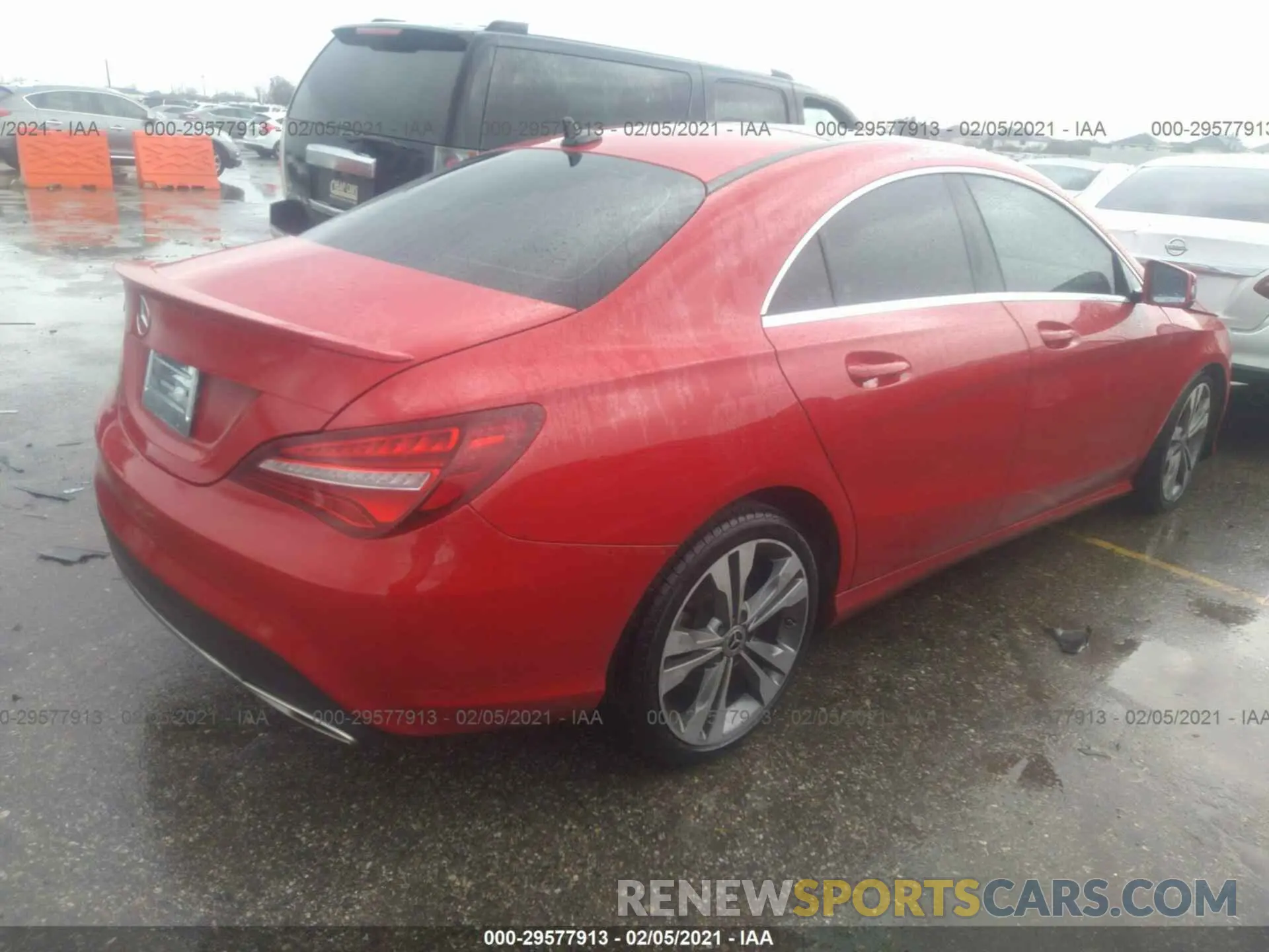 4 Photograph of a damaged car WDDSJ4EB0KN705240 MERCEDES-BENZ CLA 2019