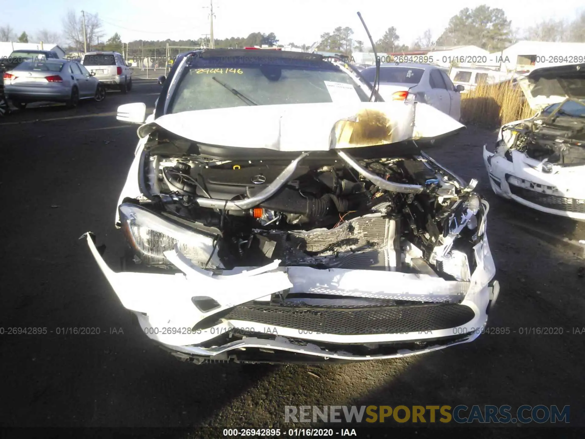 6 Photograph of a damaged car WDDSJ4EB2KN754150 MERCEDES-BENZ CLA 2019