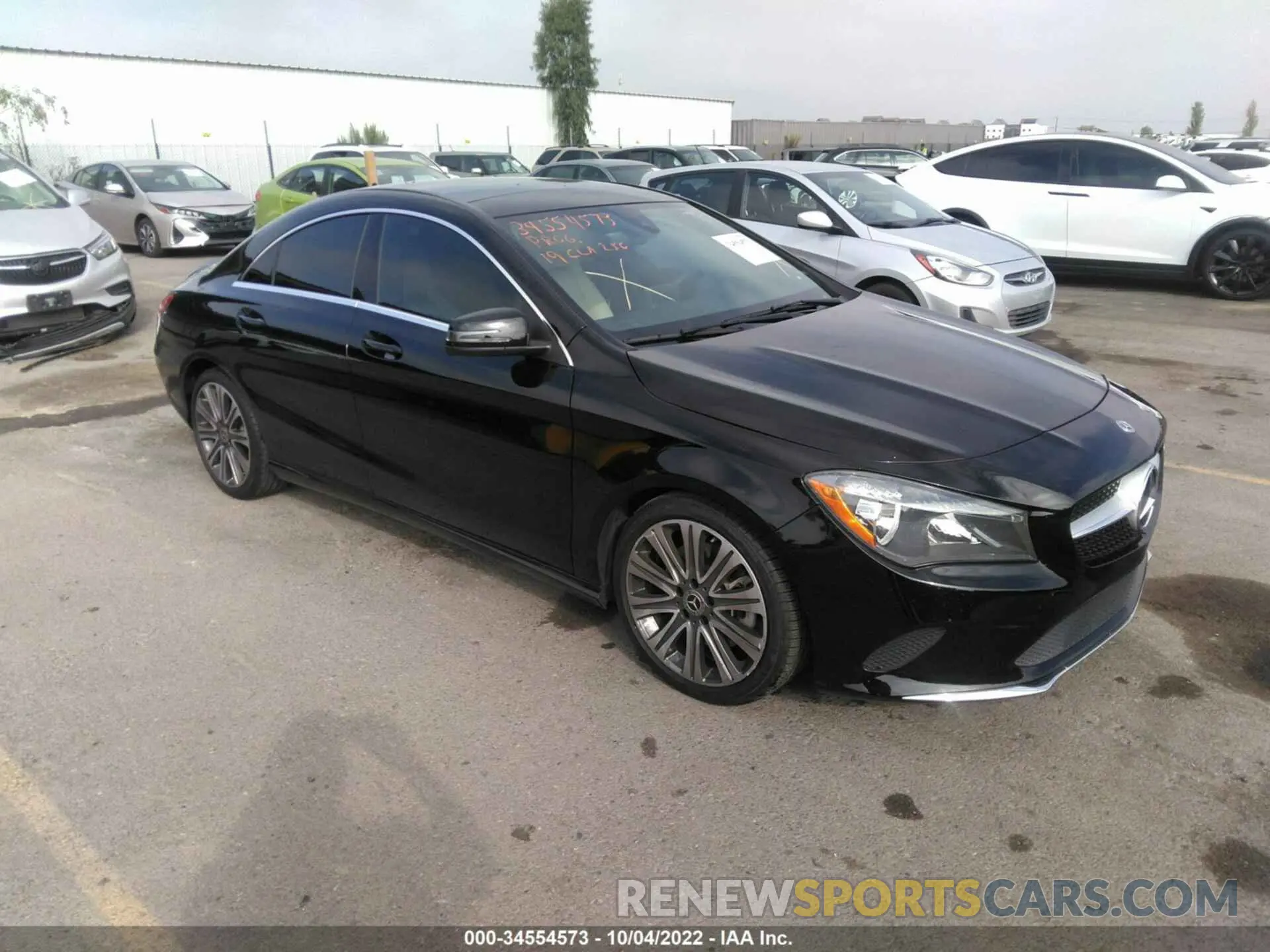 1 Photograph of a damaged car WDDSJ4EB5KN735592 MERCEDES-BENZ CLA 2019
