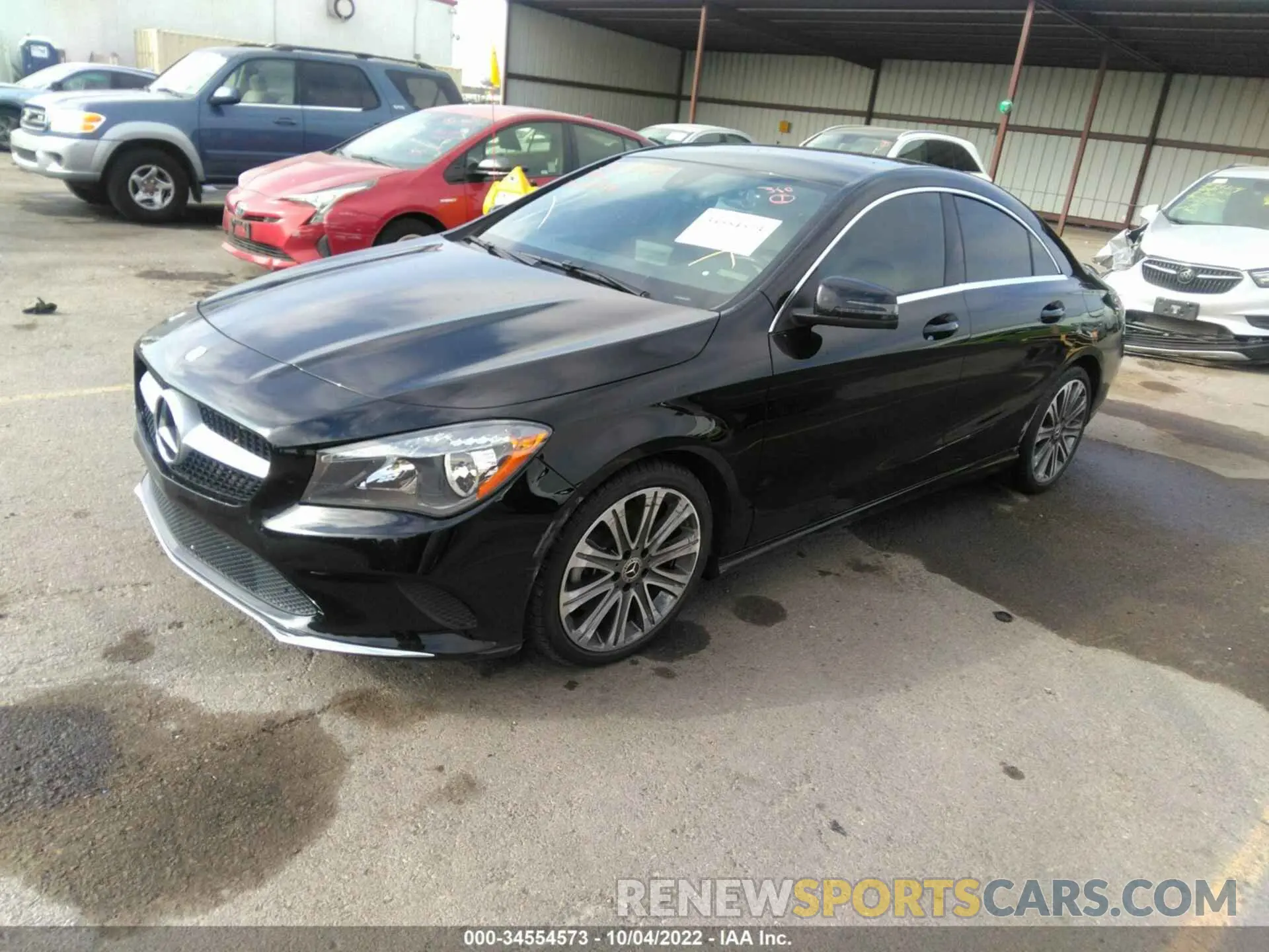 2 Photograph of a damaged car WDDSJ4EB5KN735592 MERCEDES-BENZ CLA 2019