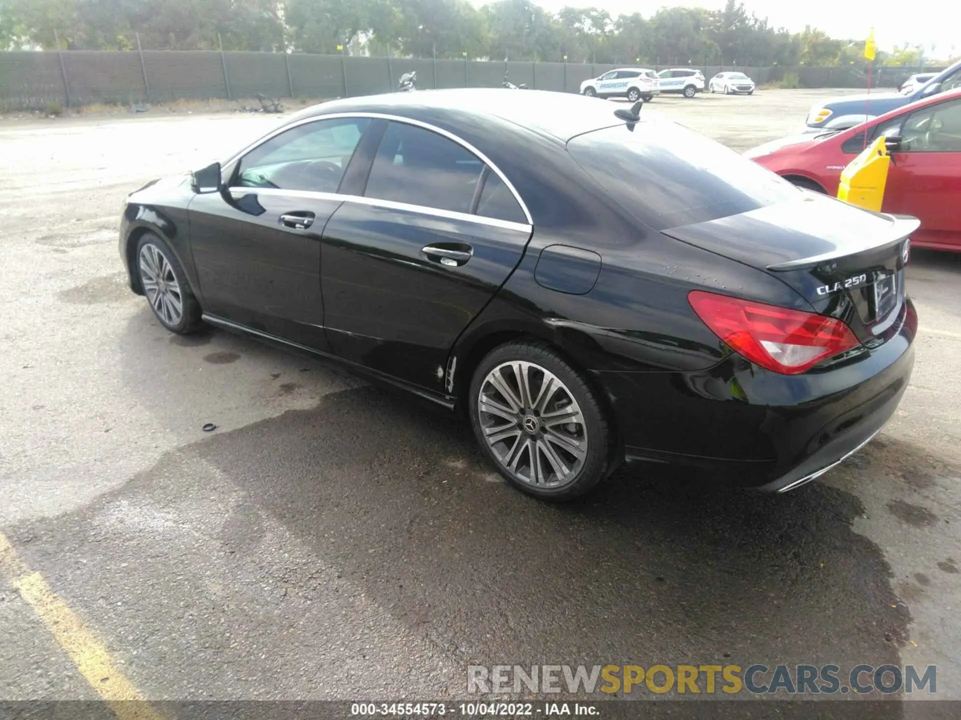 3 Photograph of a damaged car WDDSJ4EB5KN735592 MERCEDES-BENZ CLA 2019