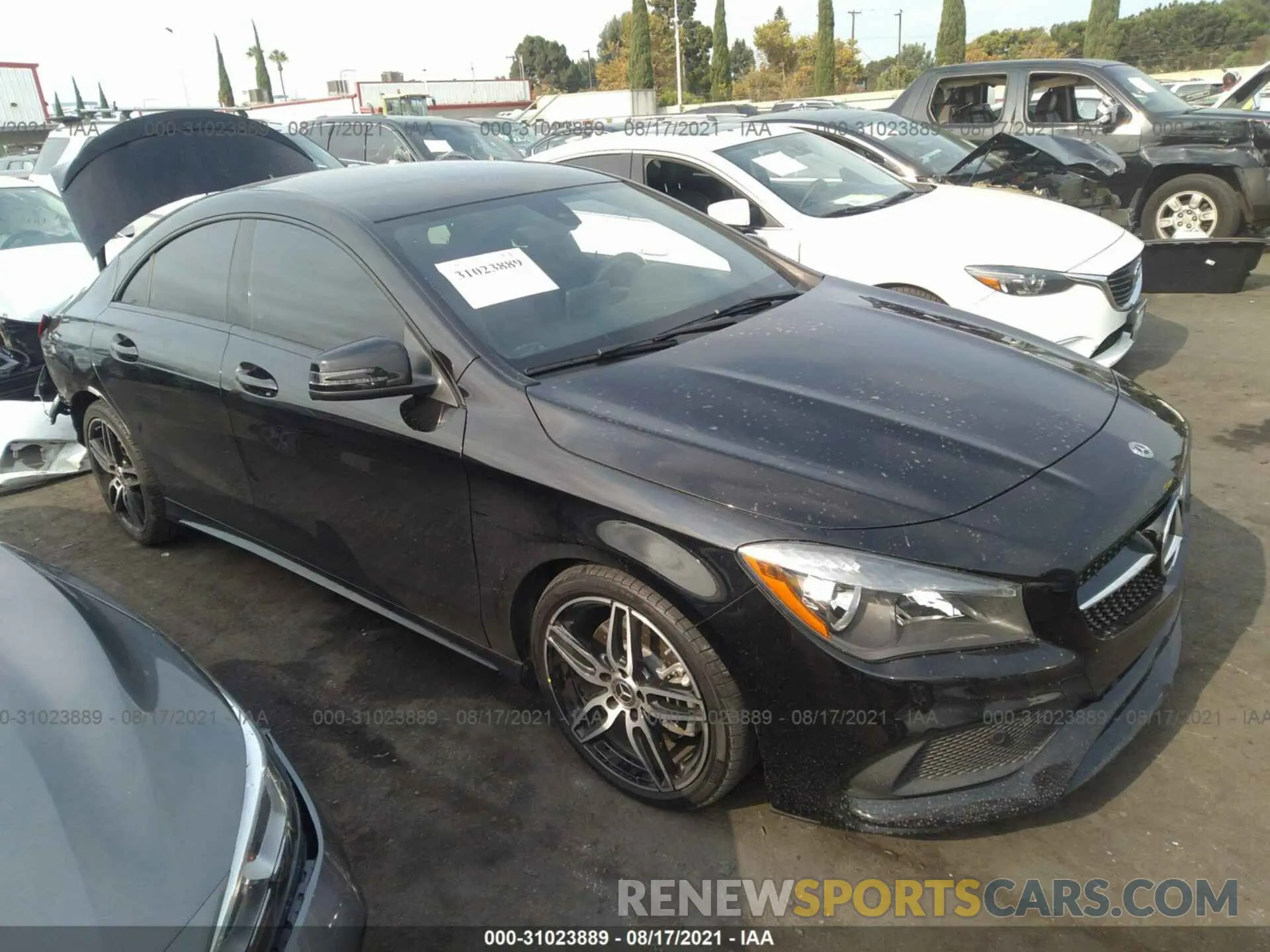 1 Photograph of a damaged car WDDSJ4EB9KN706967 MERCEDES-BENZ CLA 2019