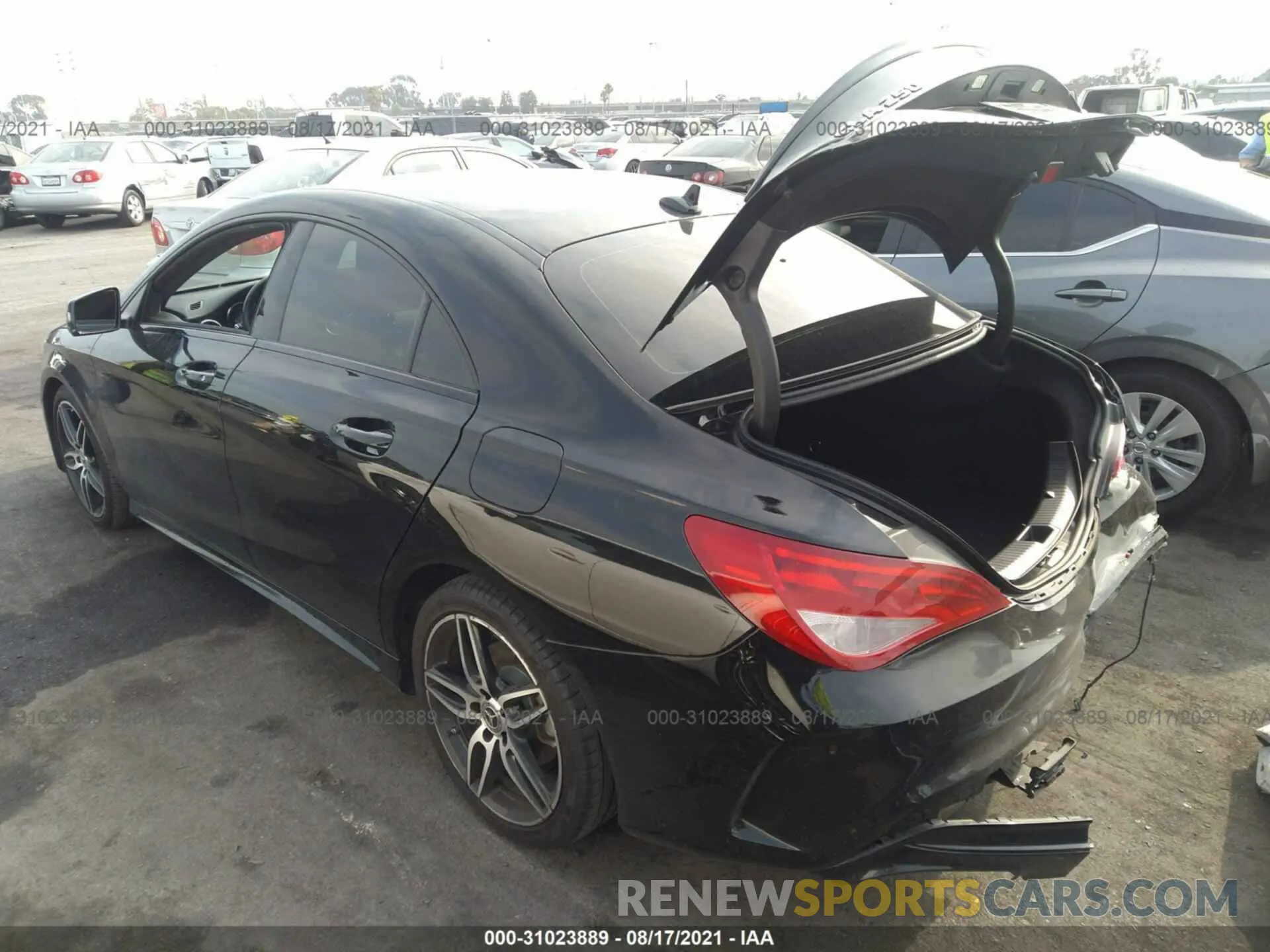 3 Photograph of a damaged car WDDSJ4EB9KN706967 MERCEDES-BENZ CLA 2019