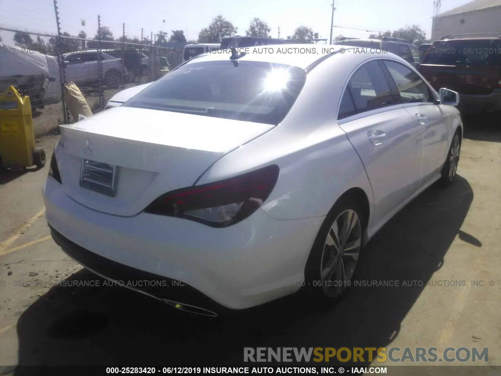 4 Photograph of a damaged car WDDSJ4EB9KN714454 MERCEDES-BENZ CLA 2019
