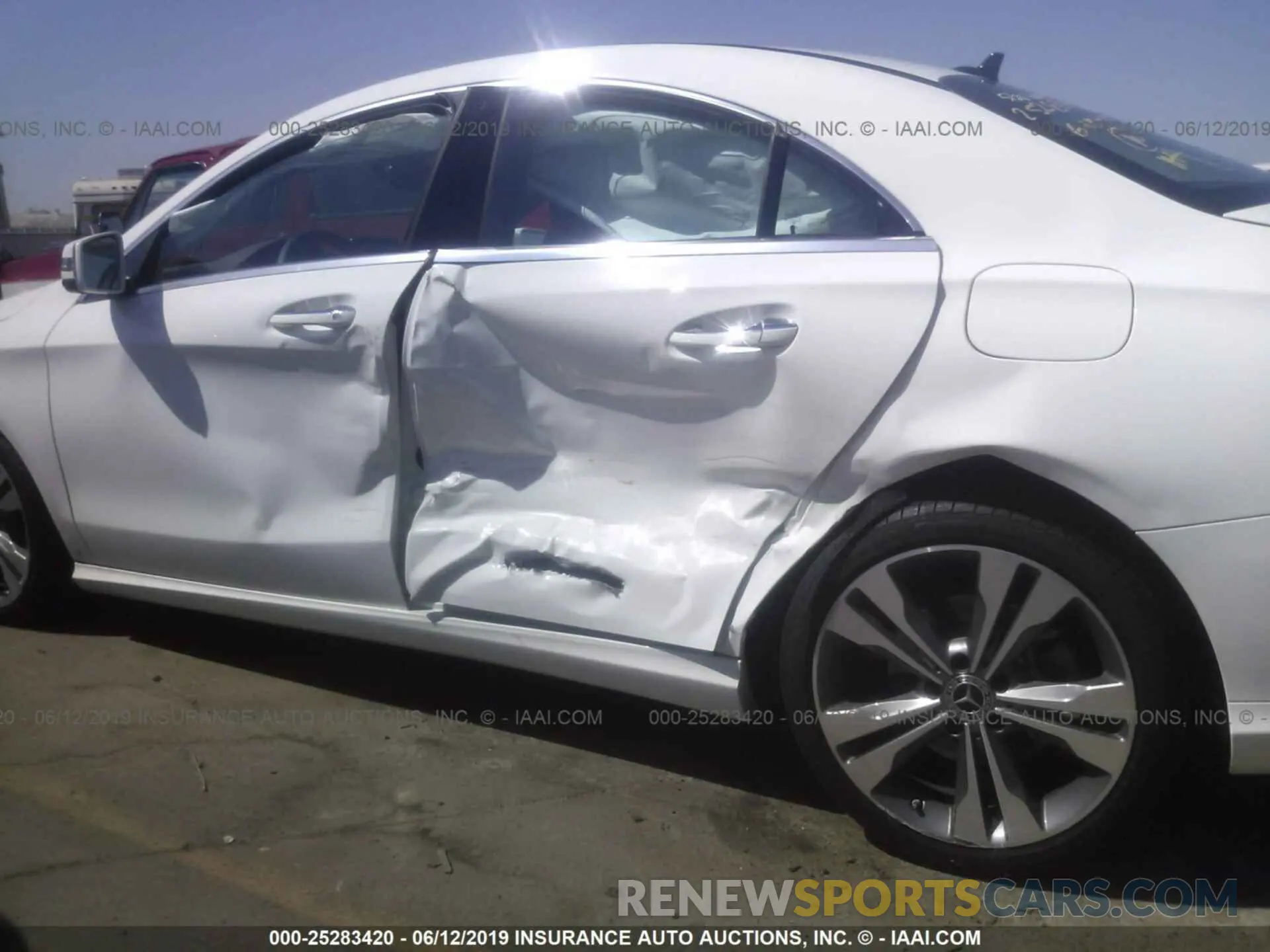 6 Photograph of a damaged car WDDSJ4EB9KN714454 MERCEDES-BENZ CLA 2019