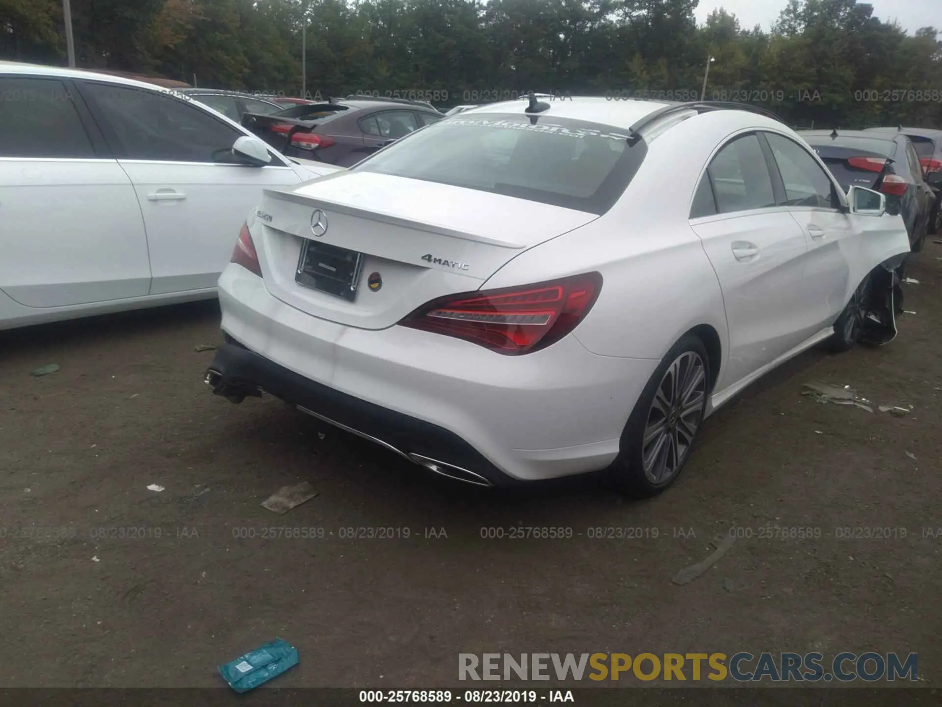 4 Photograph of a damaged car WDDSJ4GB8KN728424 MERCEDES-BENZ CLA 2019