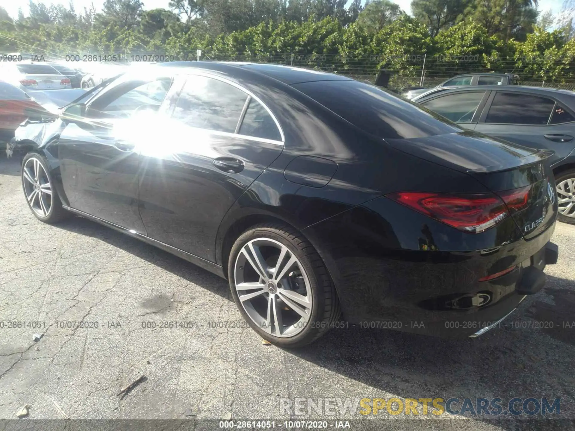 3 Photograph of a damaged car W1K5J4GBXLN103229 MERCEDES-BENZ CLA 2020