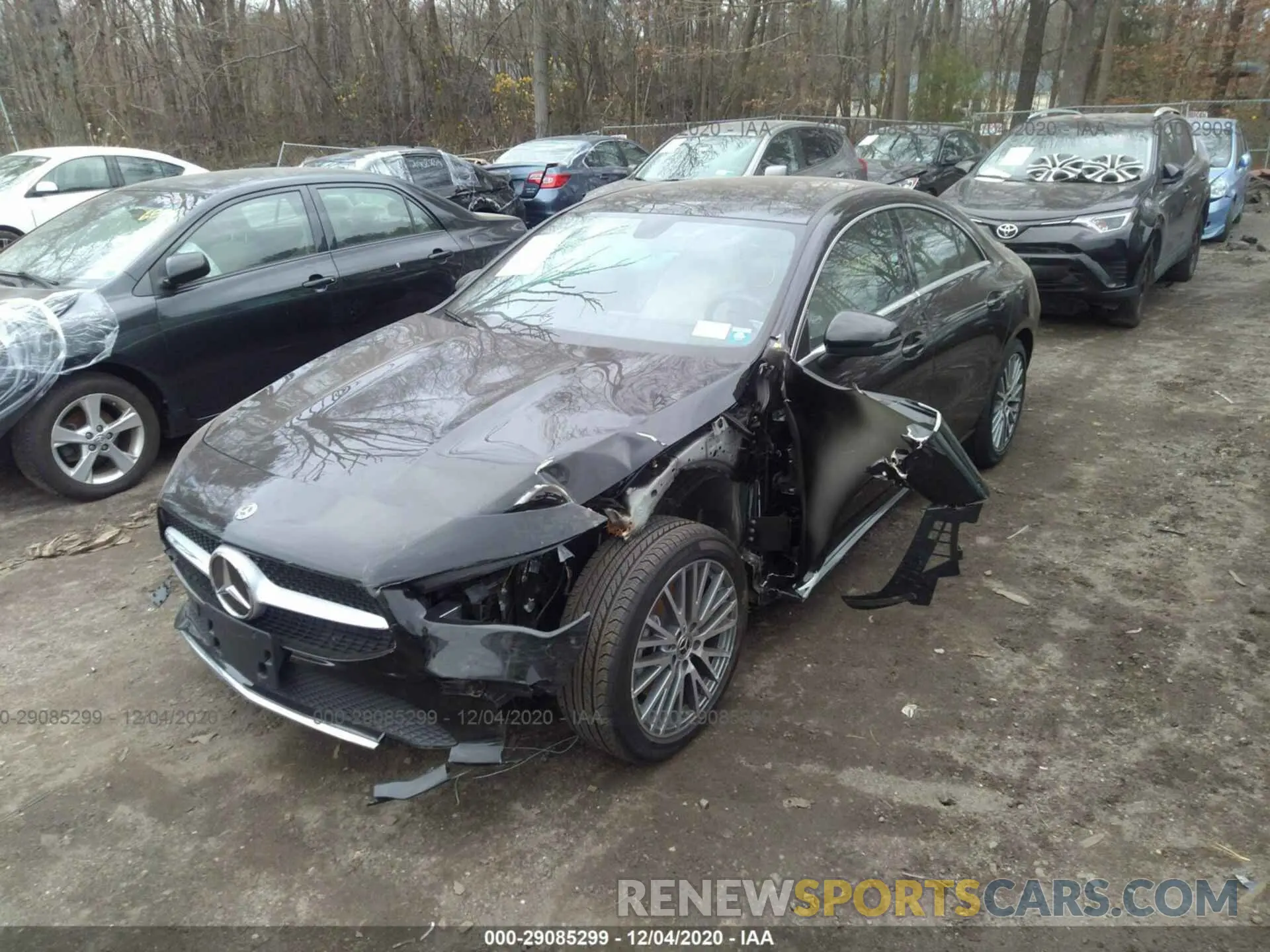 2 Photograph of a damaged car W1K5J4HB4LN080609 MERCEDES-BENZ CLA 2020