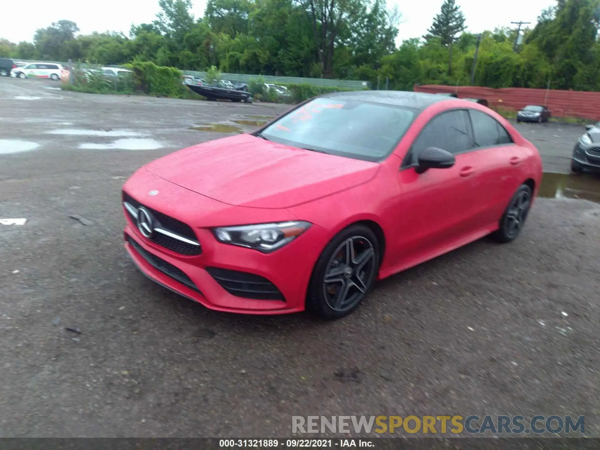 2 Photograph of a damaged car W1K5J4HB7LN088848 MERCEDES-BENZ CLA 2020
