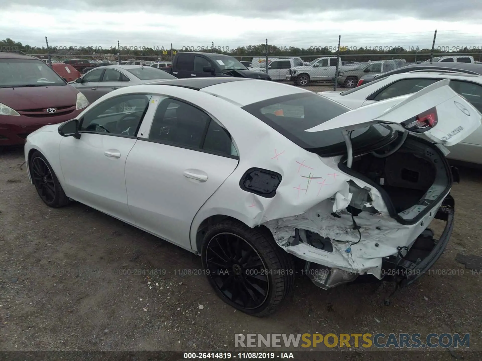 3 Photograph of a damaged car WDD5J4GB8LN023444 MERCEDES-BENZ CLA 2020