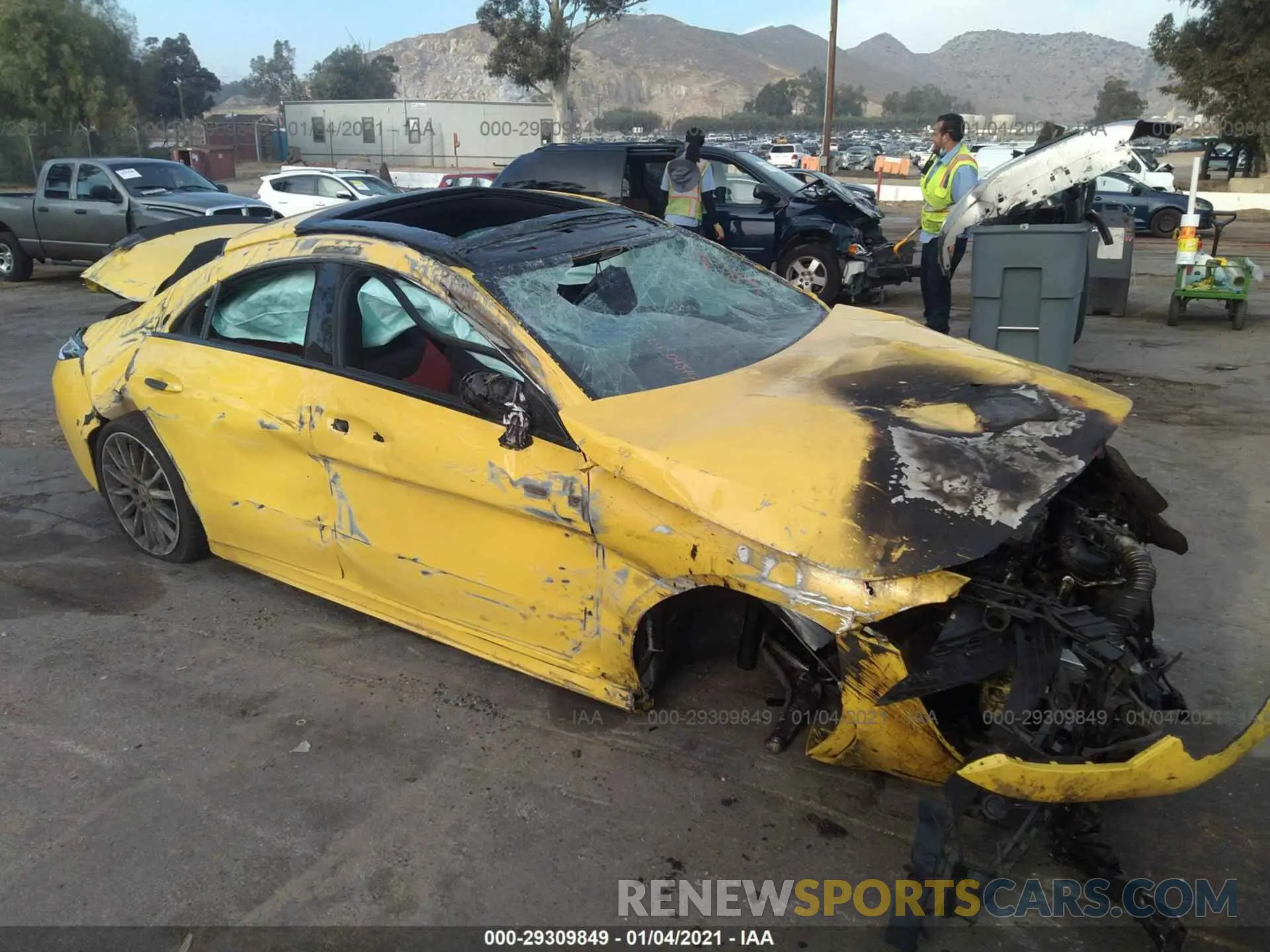 1 Photograph of a damaged car WDD5J4GB9LN062401 MERCEDES-BENZ CLA 2020
