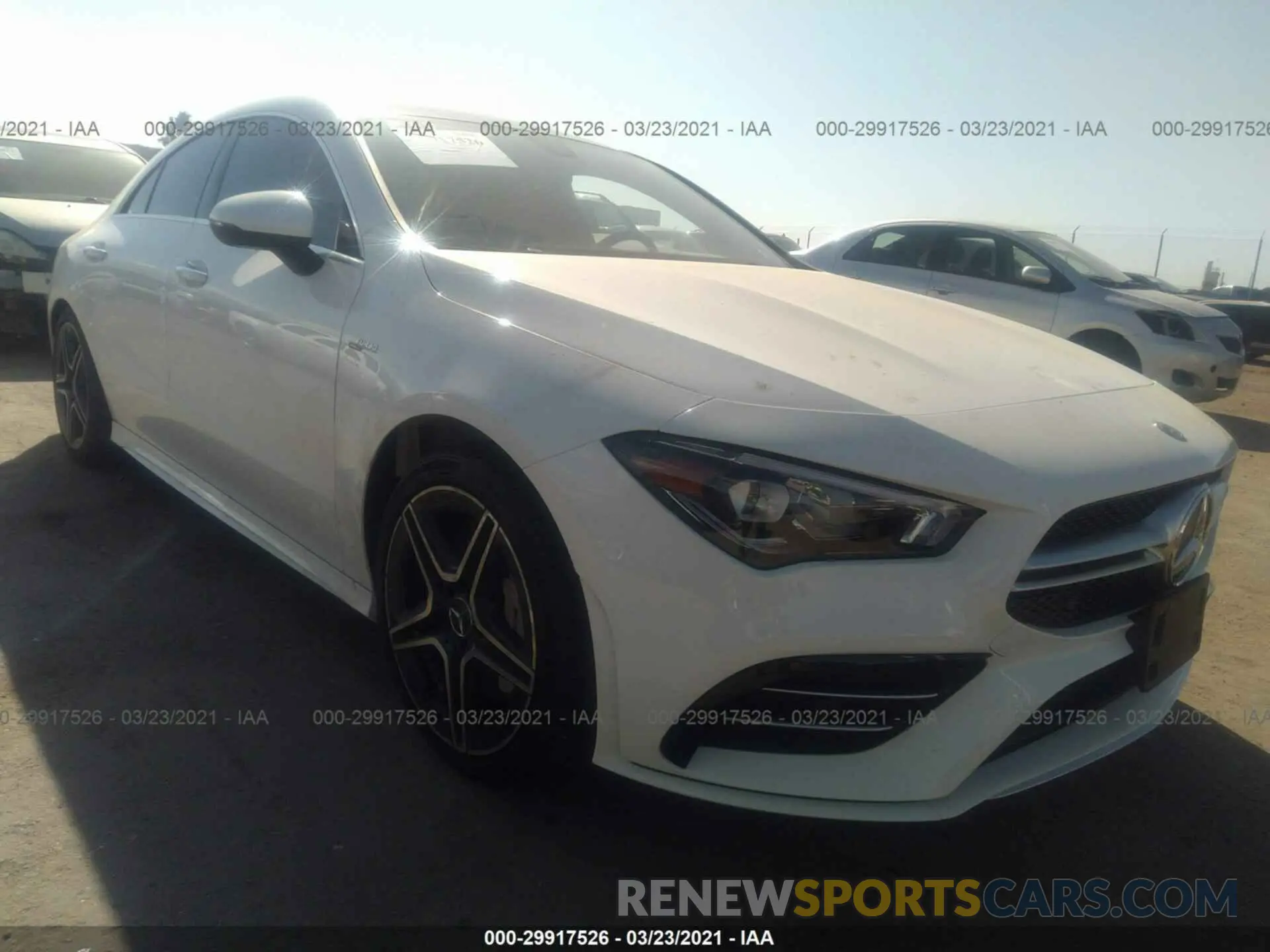 1 Photograph of a damaged car WDD5J5BB1LN044634 MERCEDES-BENZ CLA 2020