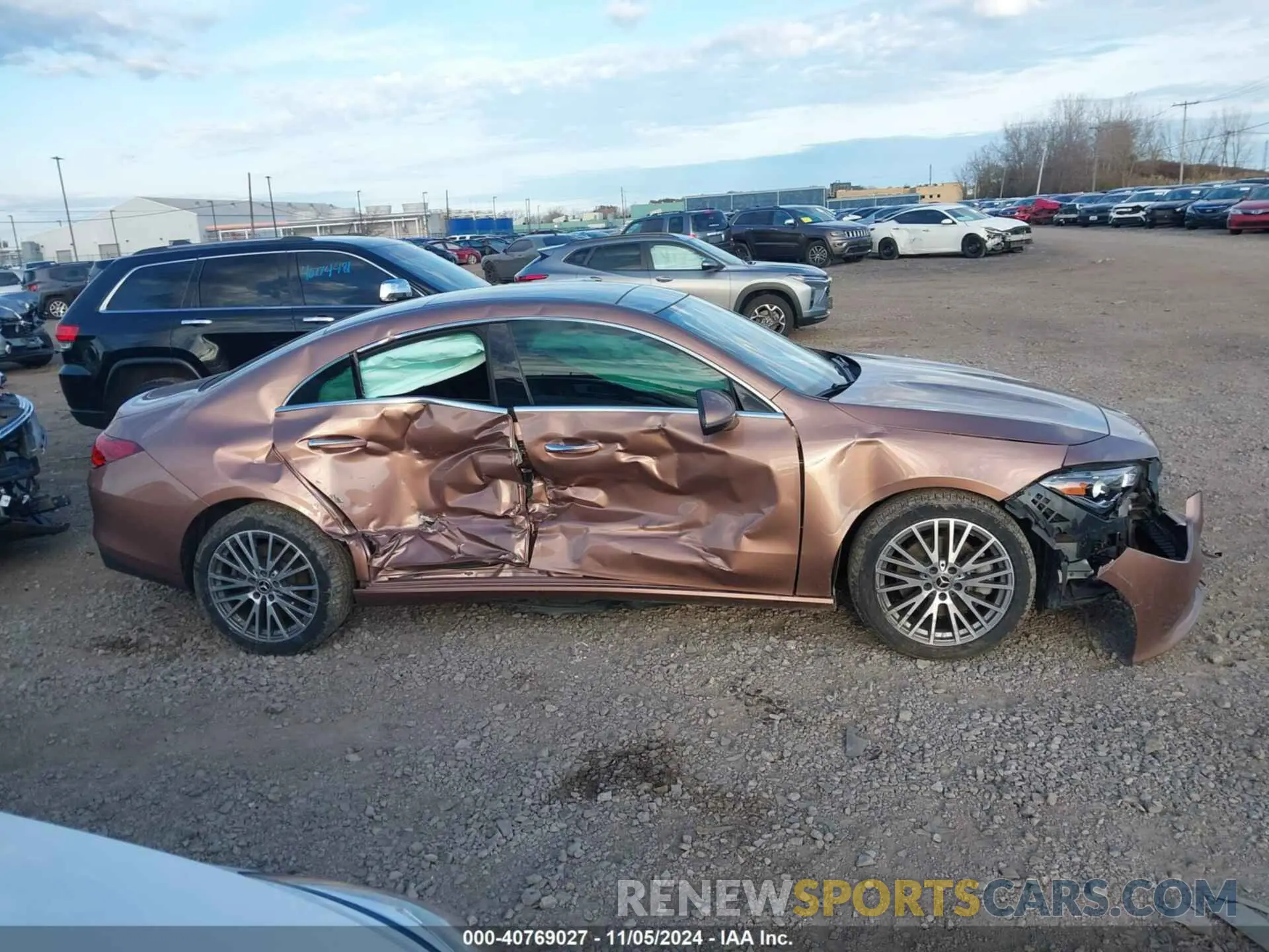 13 Photograph of a damaged car W1K5J4HB7MN217060 MERCEDES-BENZ CLA 2021
