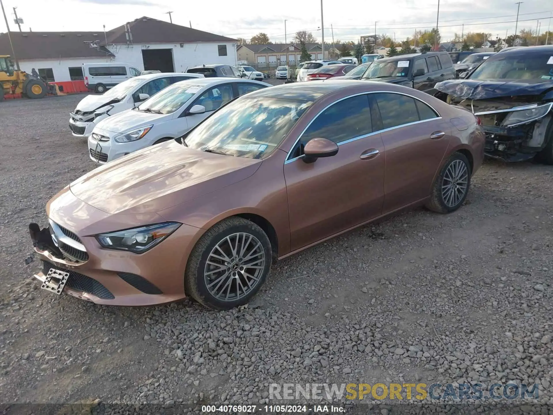2 Photograph of a damaged car W1K5J4HB7MN217060 MERCEDES-BENZ CLA 2021