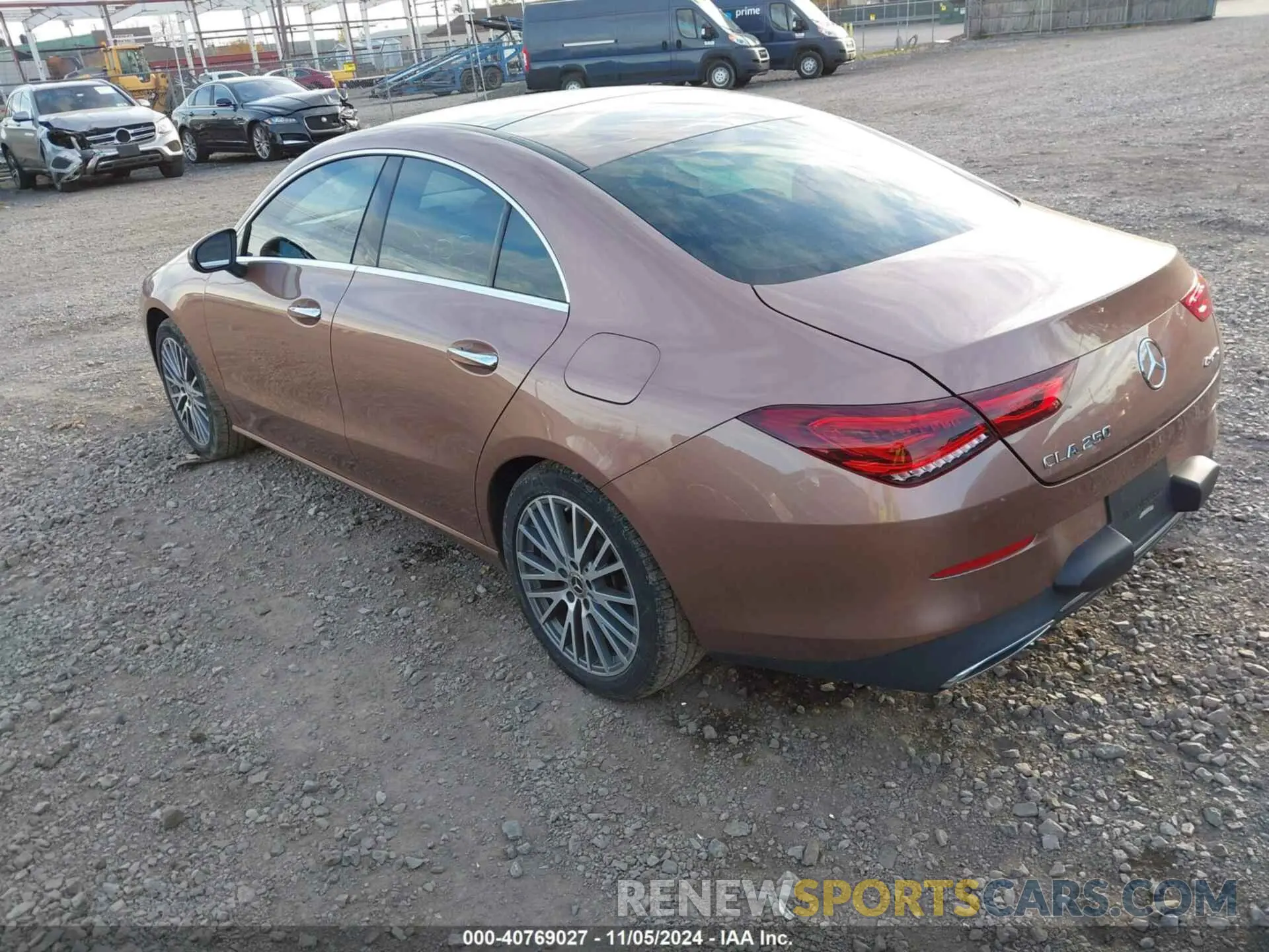 3 Photograph of a damaged car W1K5J4HB7MN217060 MERCEDES-BENZ CLA 2021