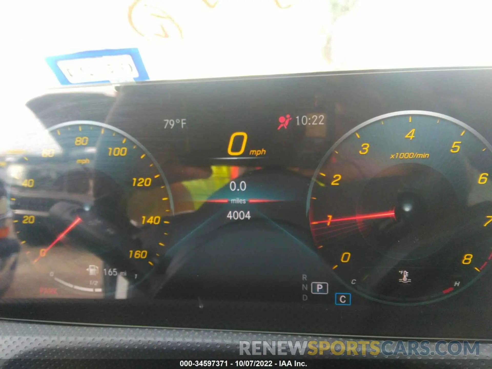 7 Photograph of a damaged car W1K5J4GB7NN295518 MERCEDES-BENZ CLA 2022