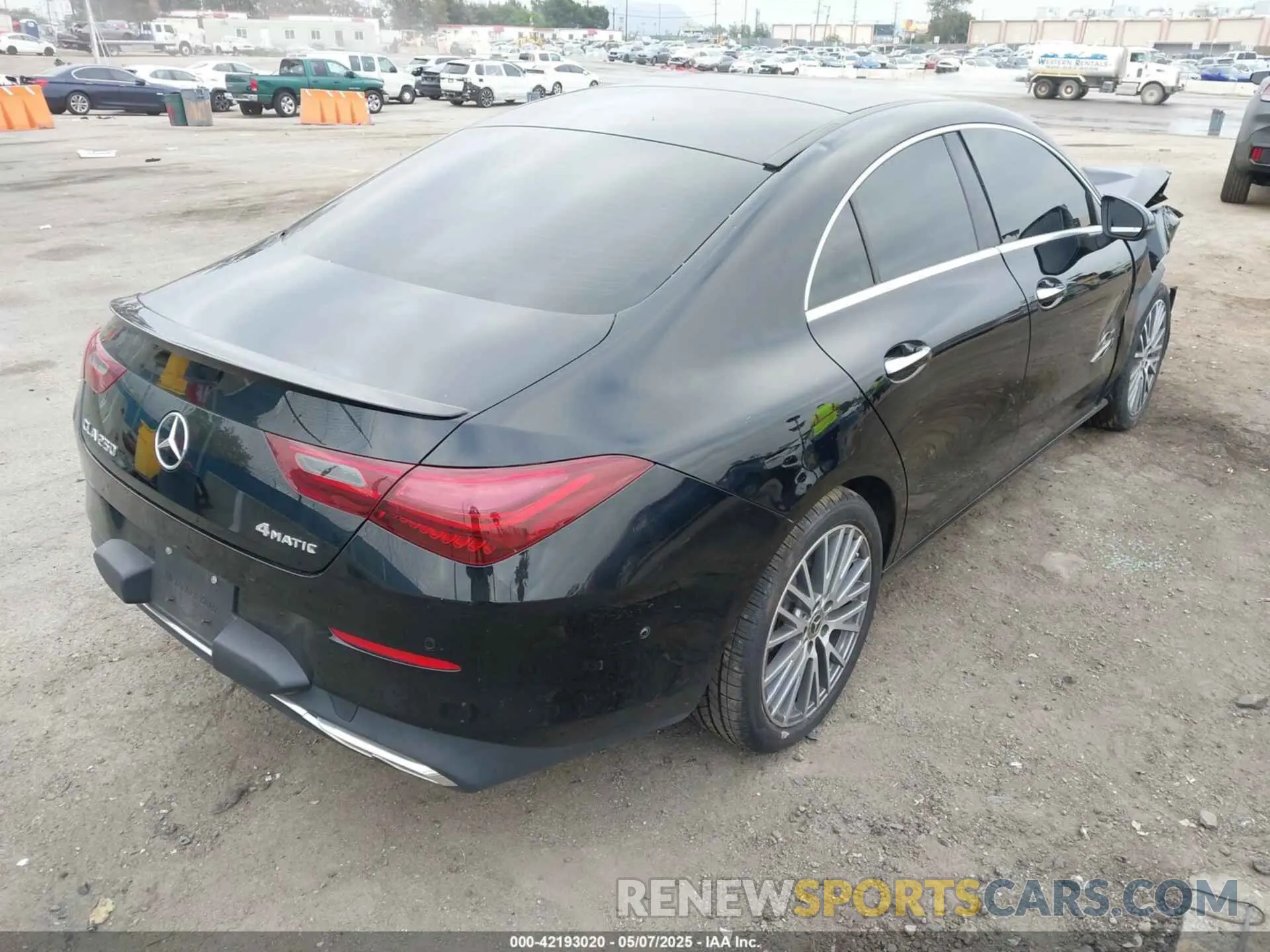 4 Фотография поврежденного автомобиля W1K5J4HB7RN456826 MERCEDES-BENZ CLA 2024