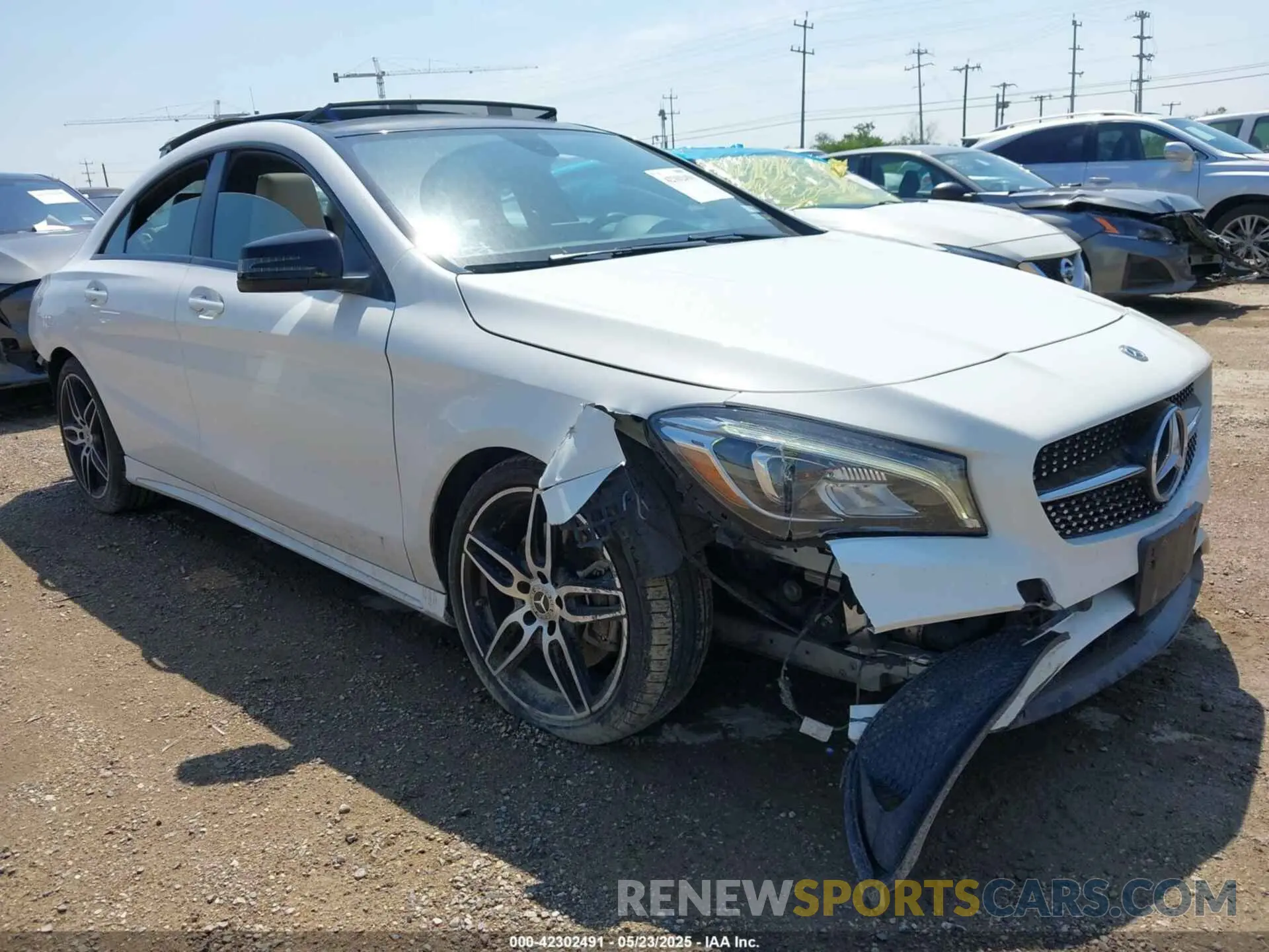 6 Фотография поврежденного автомобиля WDDSJ4EB1KN726095 MERCEDES-BENZ CLA 250 2019